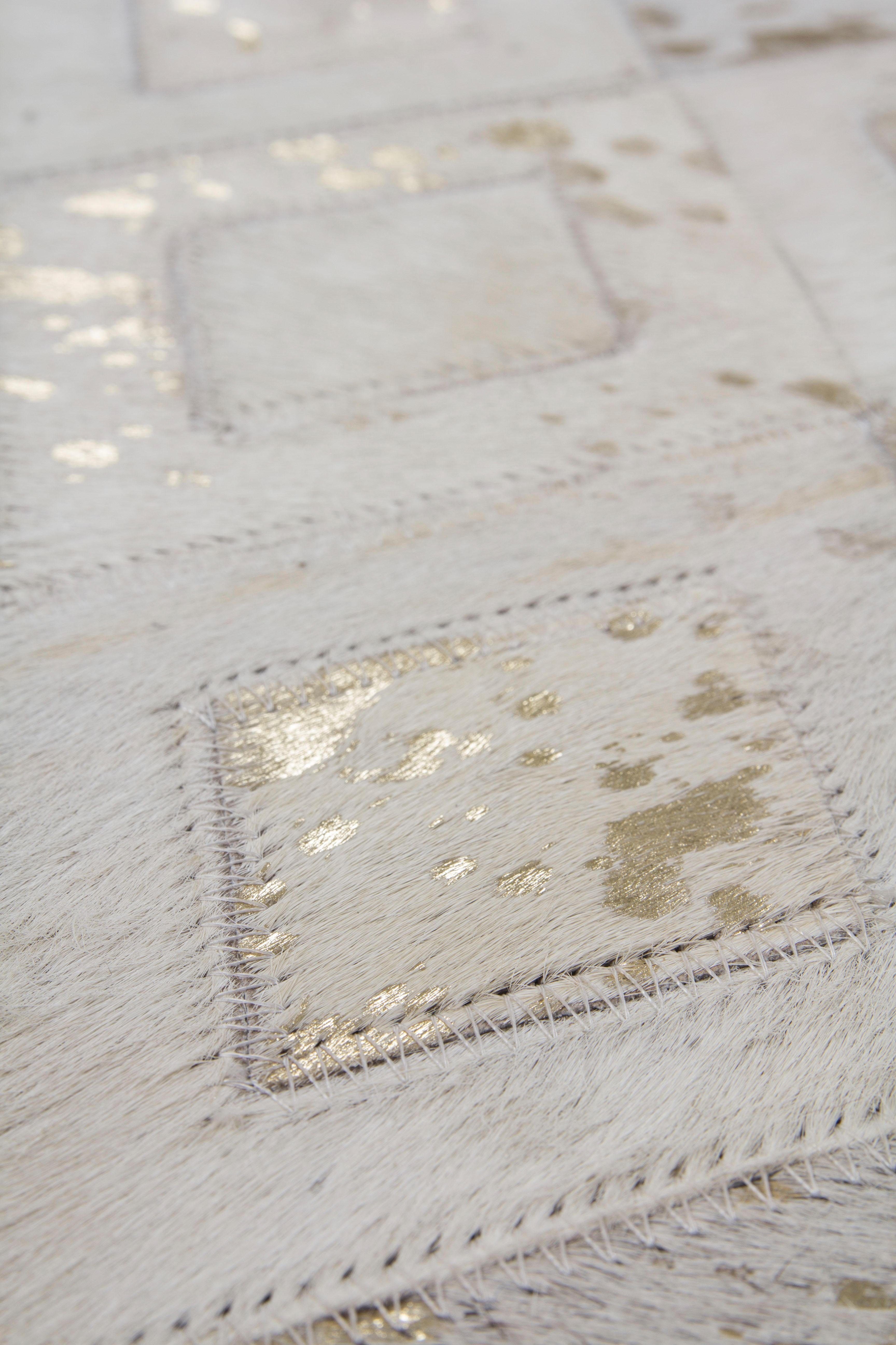 calo-deluxe Vachtvloerkleed Scarllet 110 echte runderhuid, woonkamer