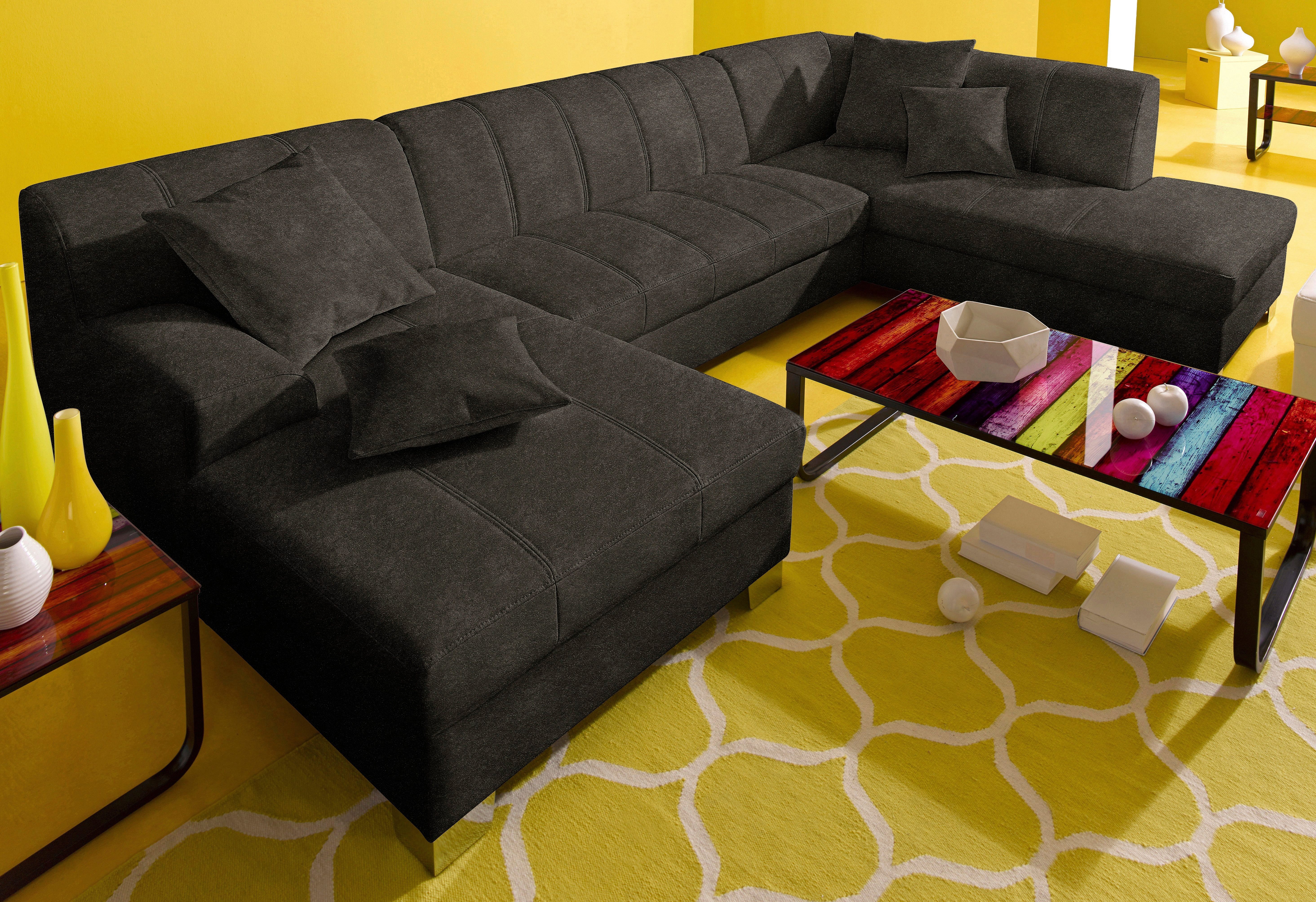 INOSIGN Zithoek Turah modern quiltwerk, incl. sierkussens, ook in leer,