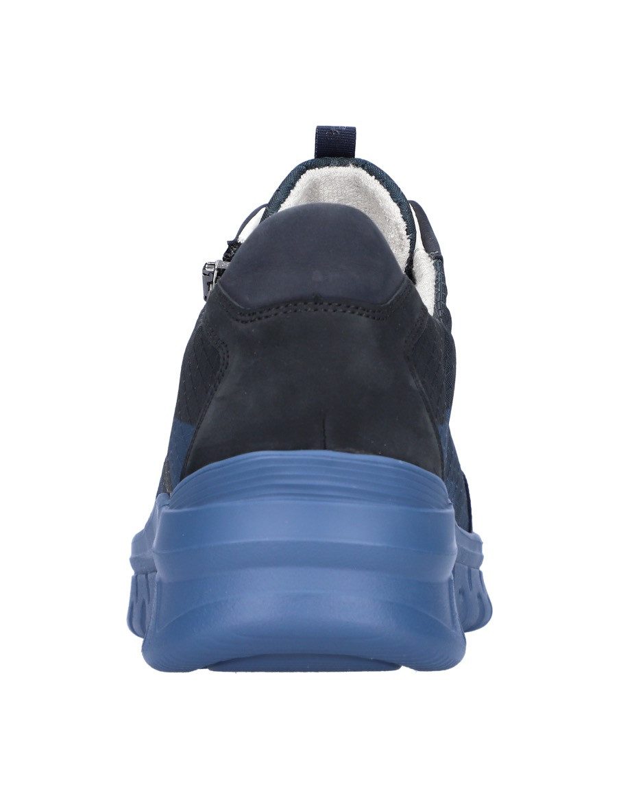 Waldläufer Sneakers met sleehak H-BIGGI , veterschoenen, lage schoen, vrijetijdsschoen met contrastnaad, breedte h
