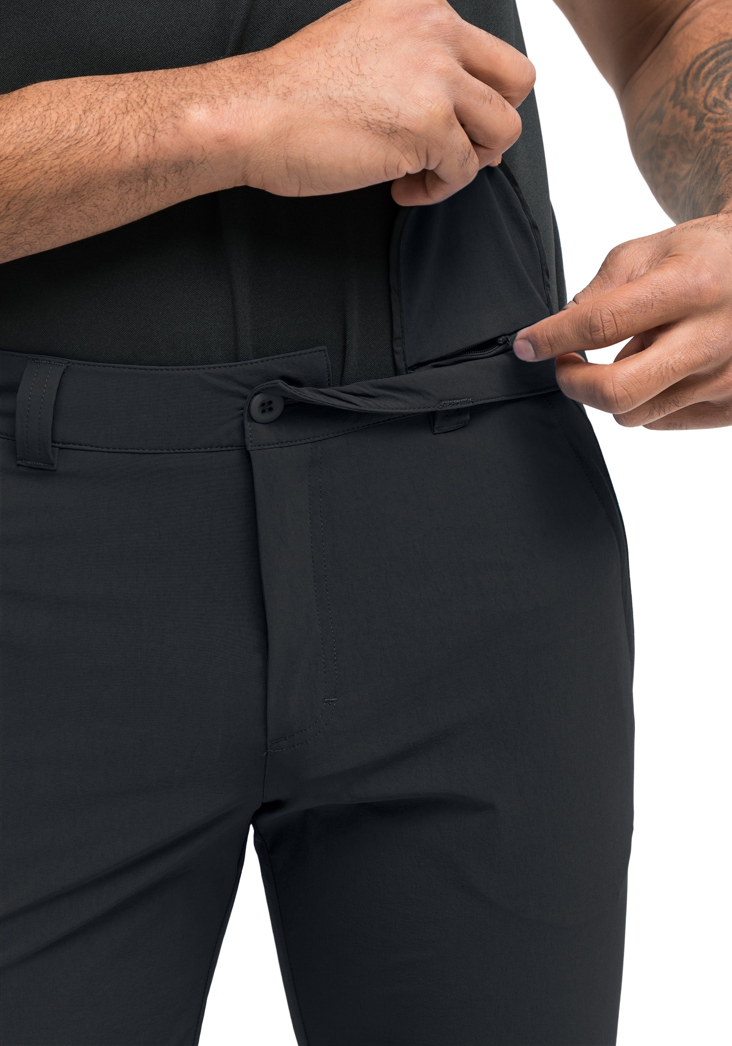 Maier Sports Functionele short Huang Heren shorts, korte outdoor-broek, bermuda met 4 zakken, regular fit