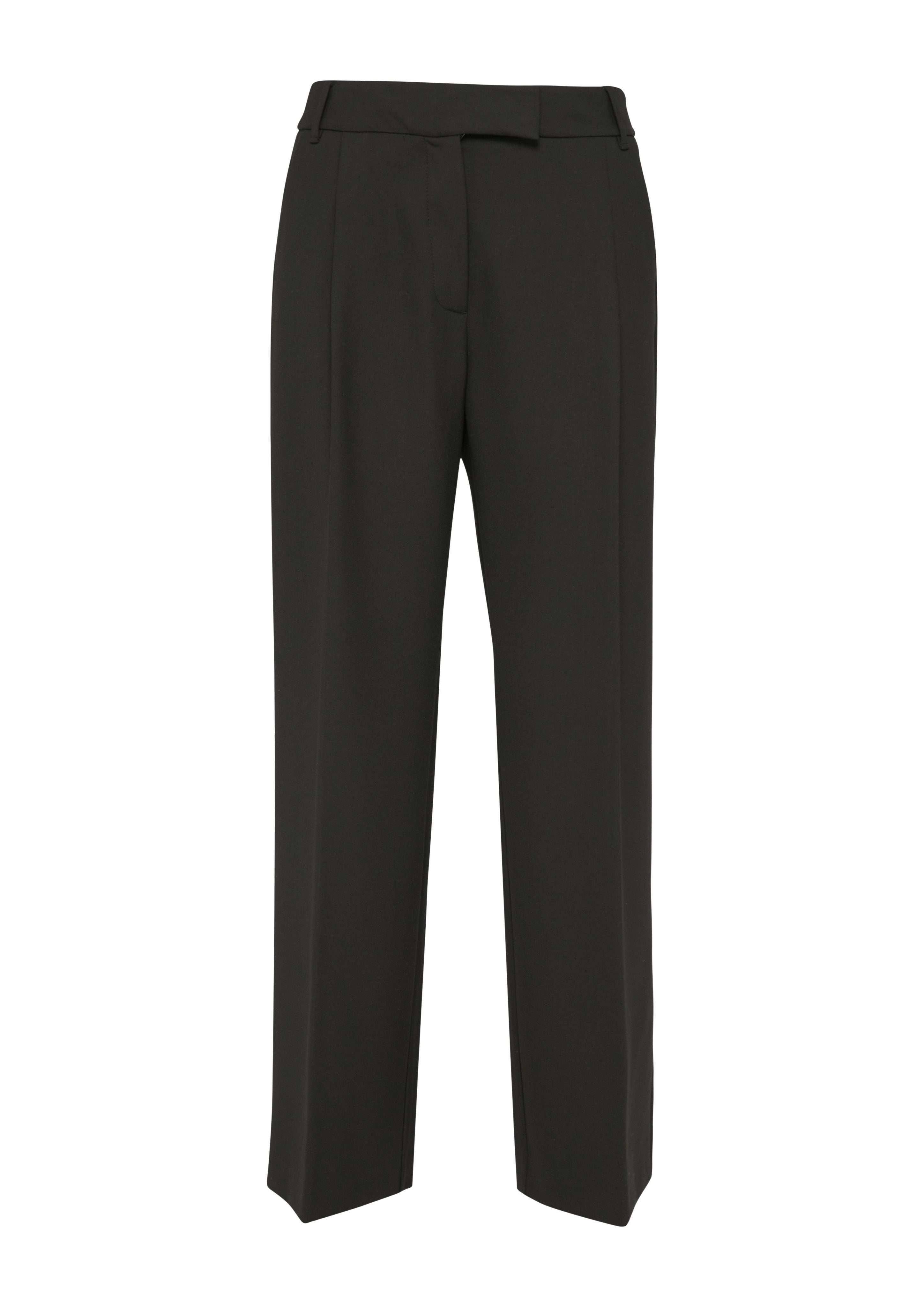 s.Oliver BLACK LABEL Pantalon met persplooien