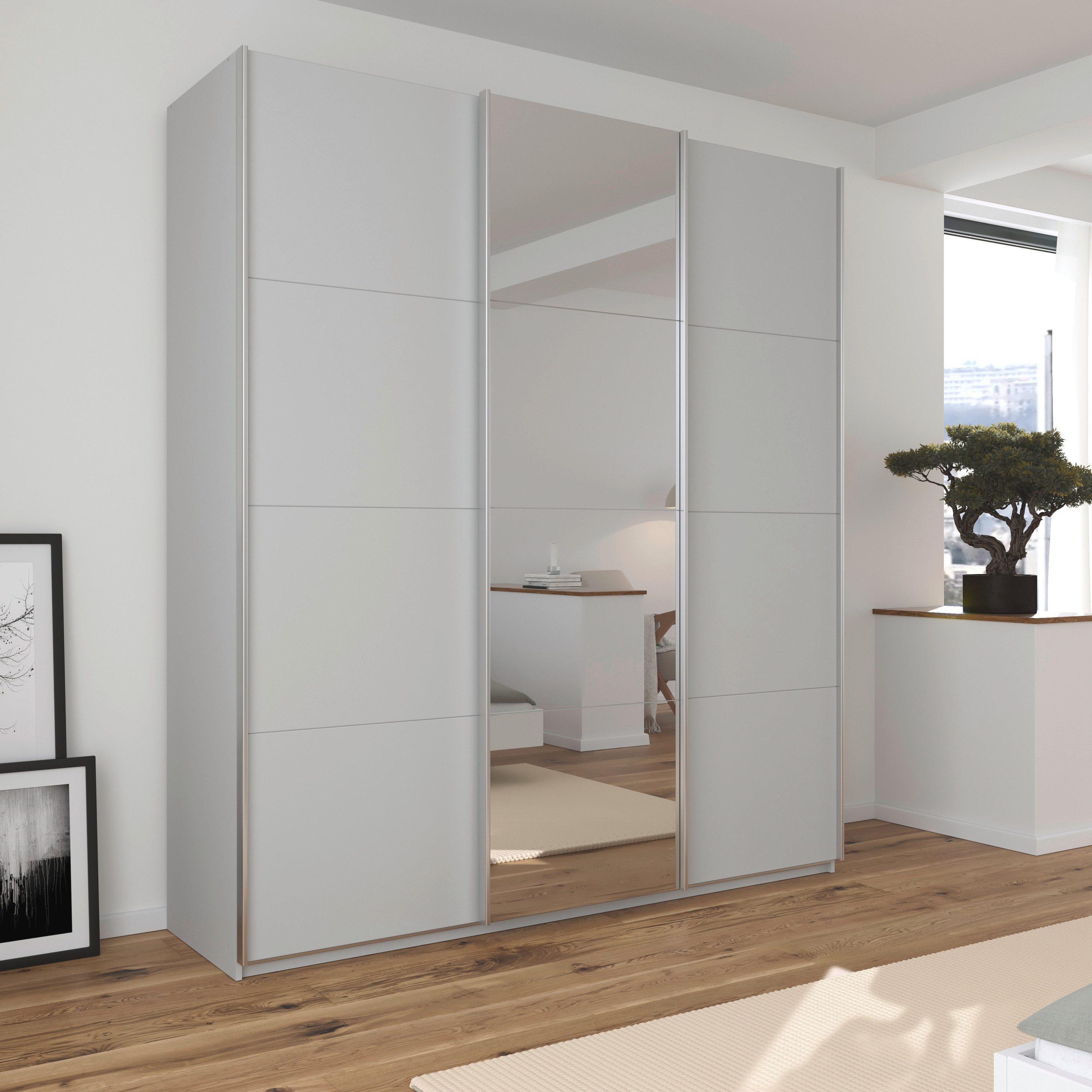 rauch Schuifdeurkast Kledingkast kast OTTO´S CHOICE garderobe AGORDO Top interieur, in 4 breedtes en 2 hoogtes MADE IN GERMANY