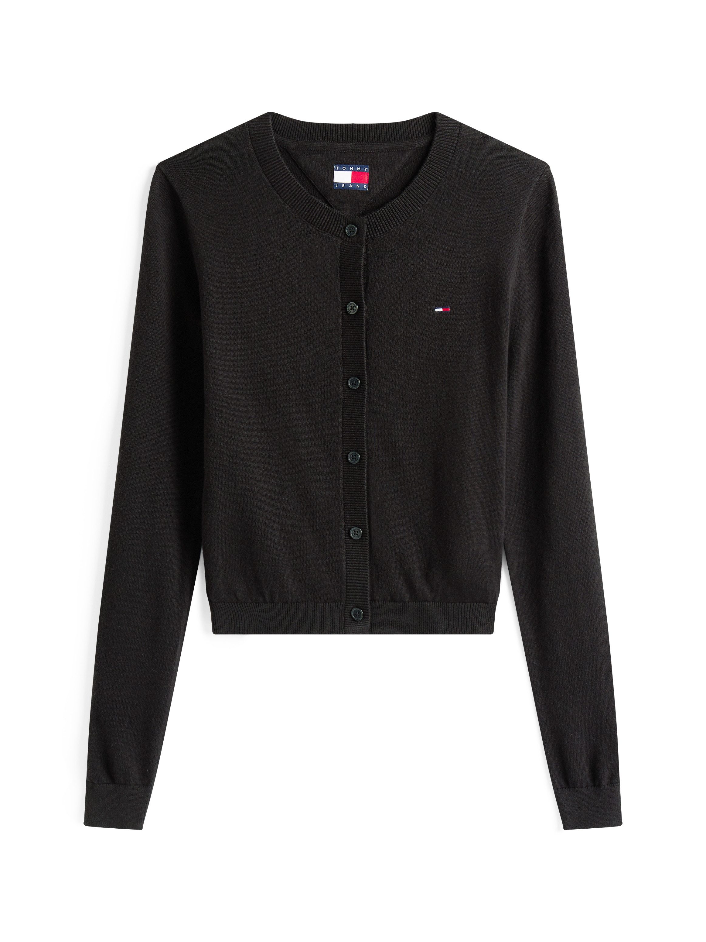 TOMMY JEANS Vest TJW ESSENTIAL CREW NECK CARDIGAN