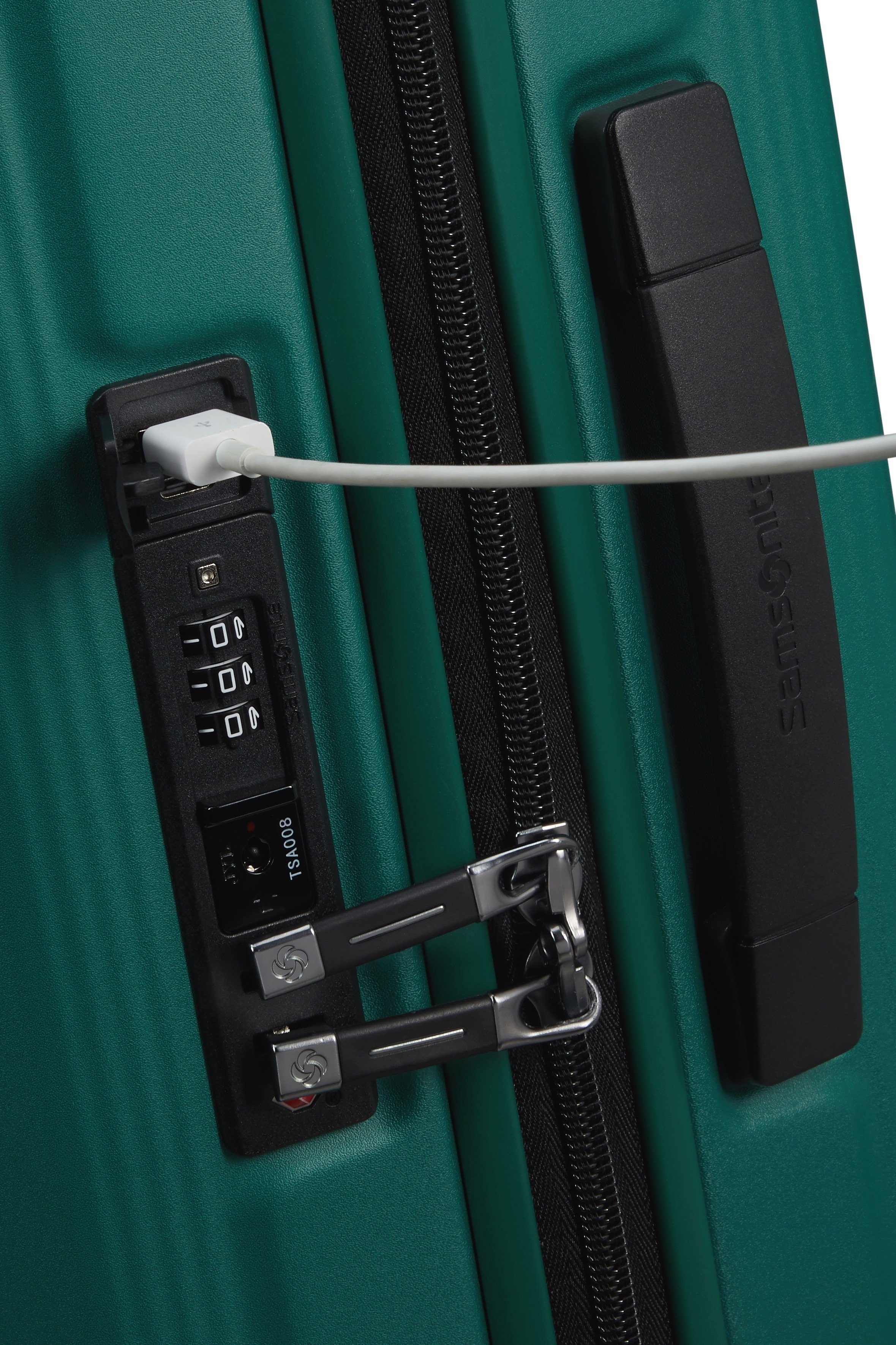 Samsonite Hardshell-trolley NUON, verschillende maten en kleuren Handbagage-koffer trolley reisbagage TSA-cijferslot USB-poort