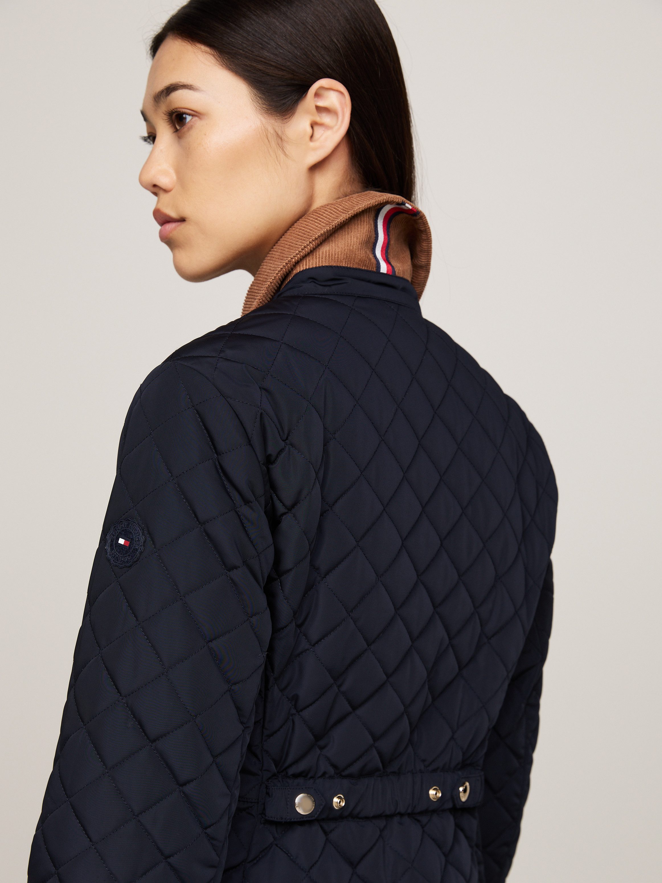 Tommy Hilfiger Gewatteerde jas met gestempeld logo