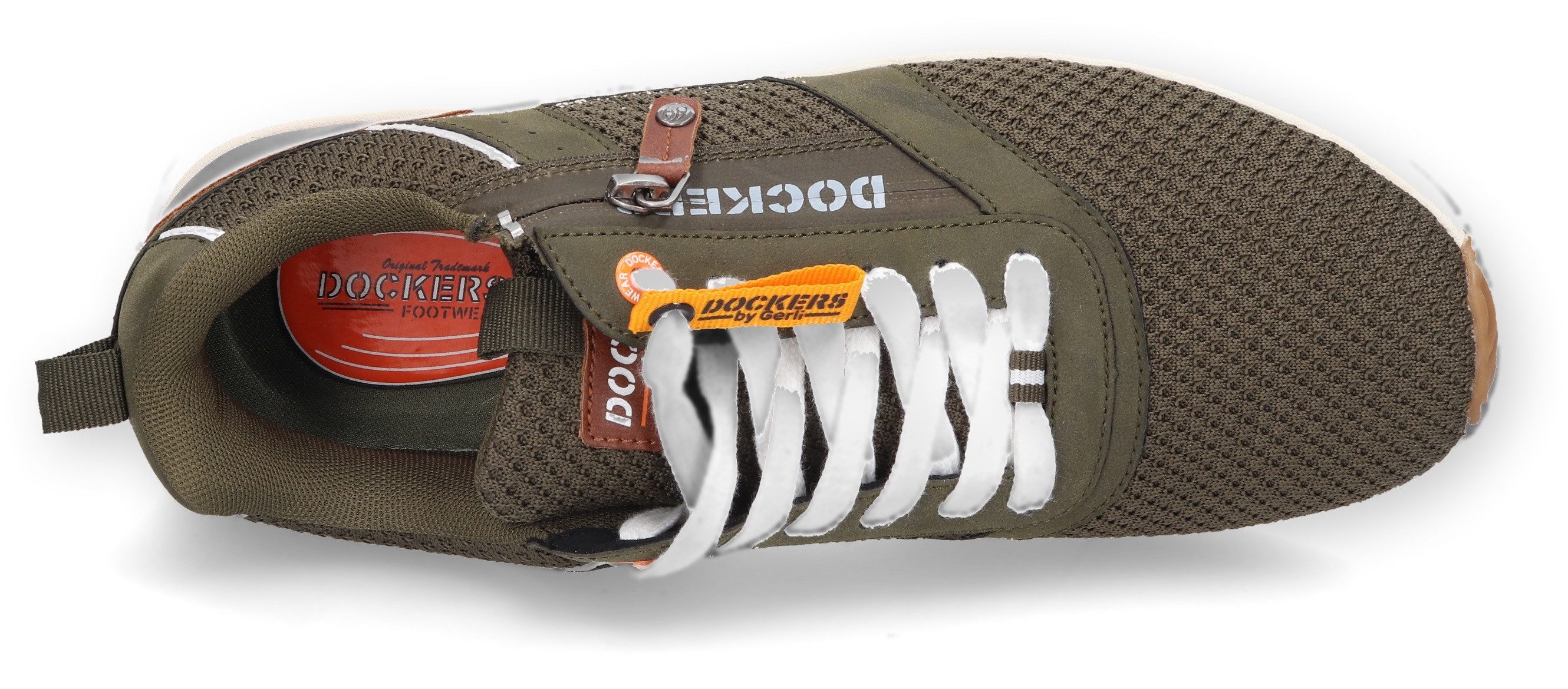 Dockers by Gerli Sneakers vrijetijdsschoen, veterschoen, comfortabele schoenwijdte g (=wijd)