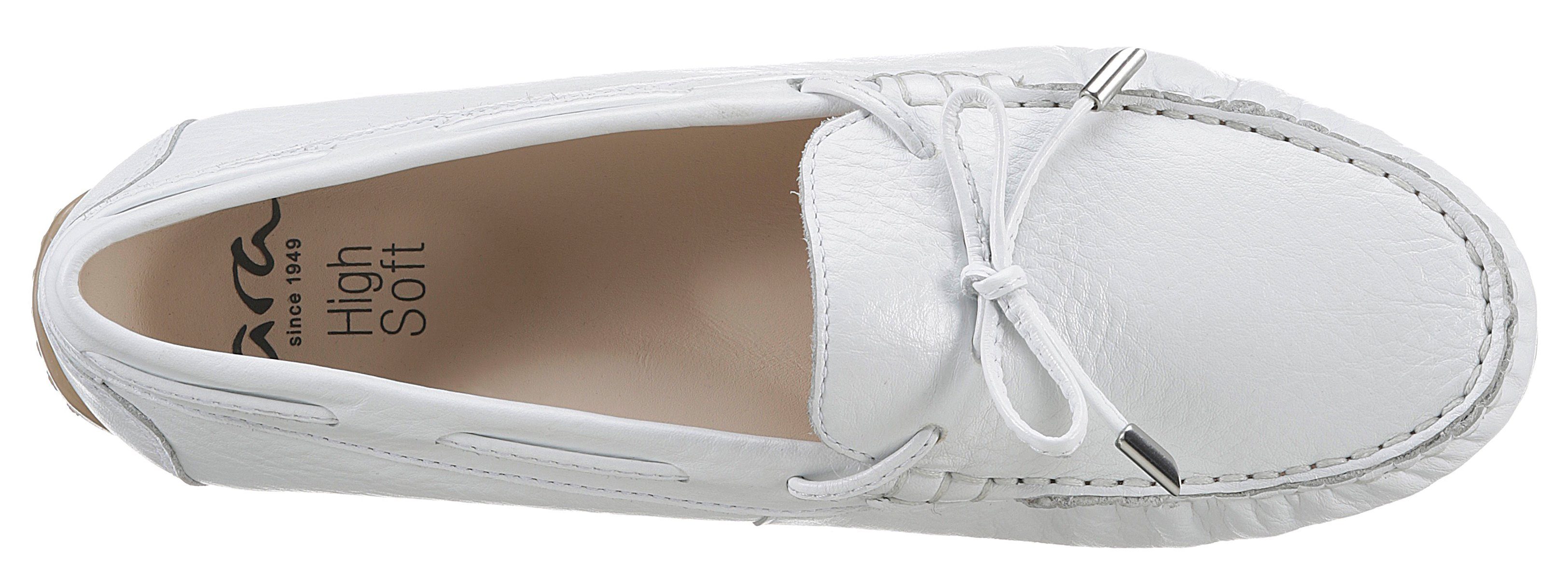 Ara Mocassins ALABAMA Slipper, vrijetijdsschoen met High Soft verwisselbare inlegzool in breedte G