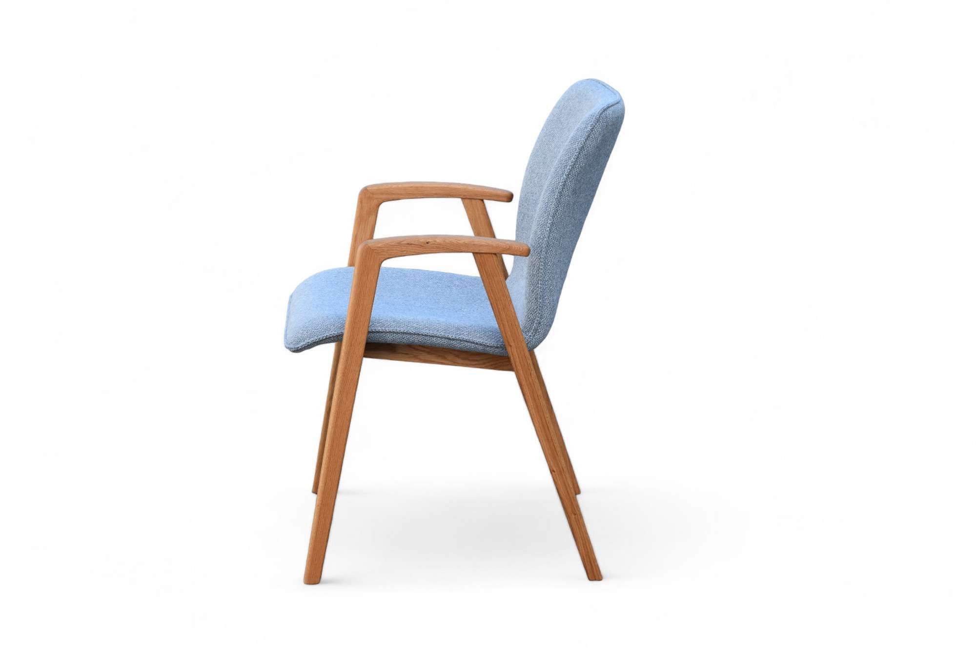 Home affaire Stoel met armleuningen Loreen eetkamerstoel, beklede stoel, designstoel met massief frame, hoogwaardig afgewerkt, armleuningen, stijlvol, comfortabel (set, 2 stuks)