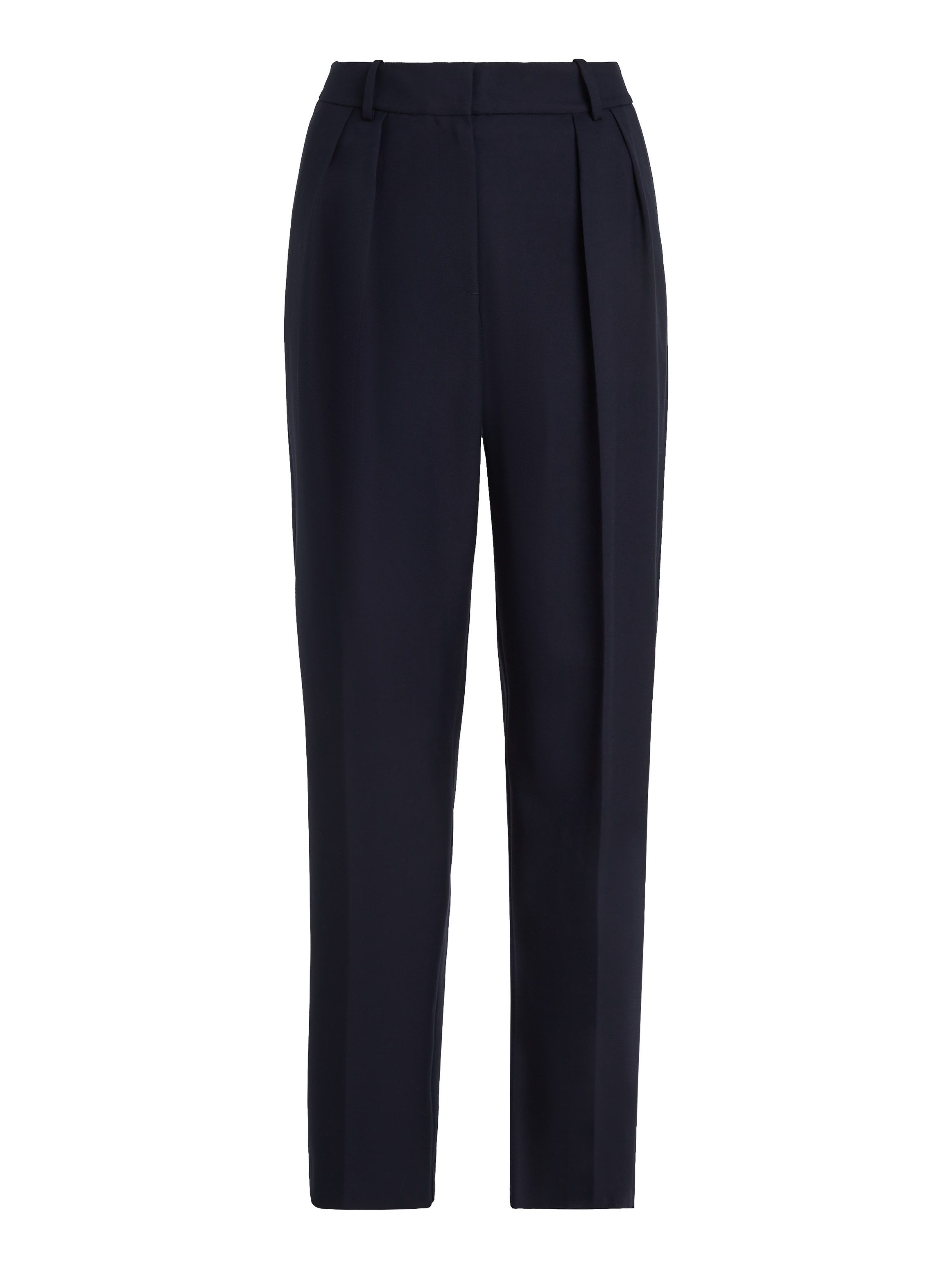 Tommy Hilfiger Geweven broek MD CORE RELAXED STRAIGHT PANT met logo-stiksel op de achterkant