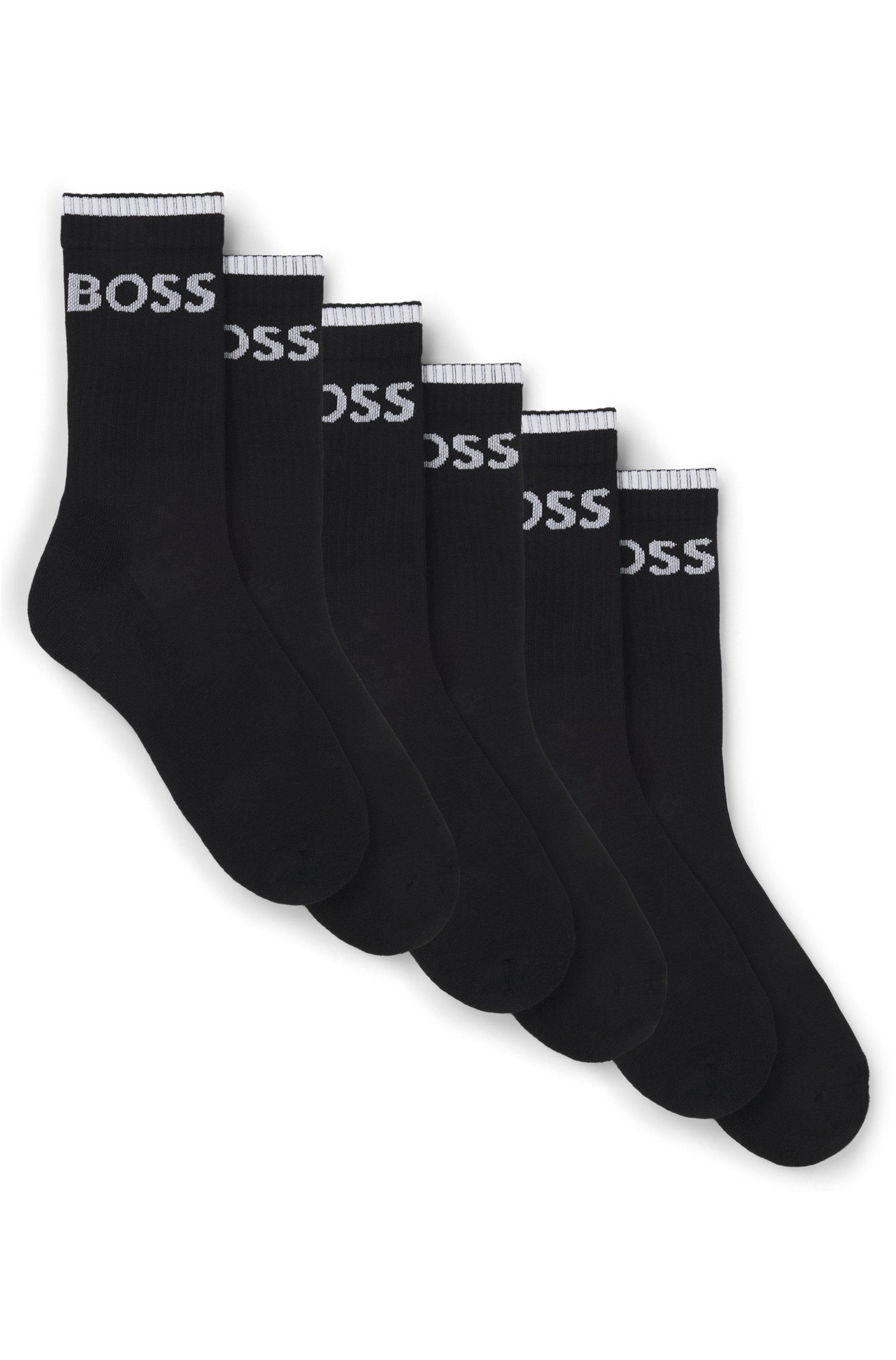 BOSS Business-sokken 6P QS Stripe CC (set, 6 paar, 6er)