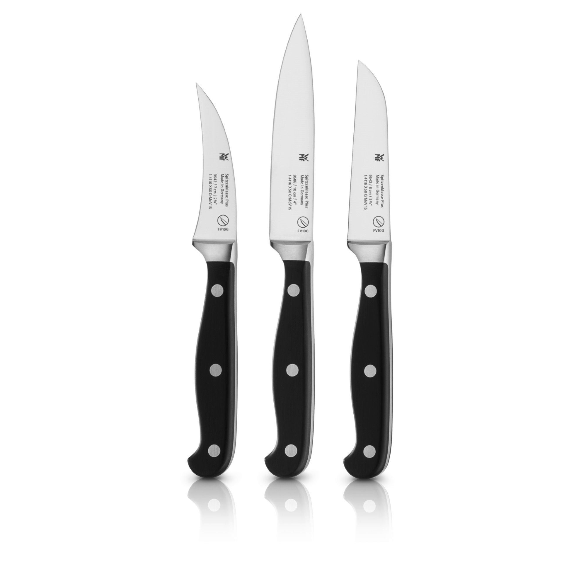 WMF Messenset Spitzenklasse Plus Fruit- en groenteset, Made in Germany (set, 3-delig)
