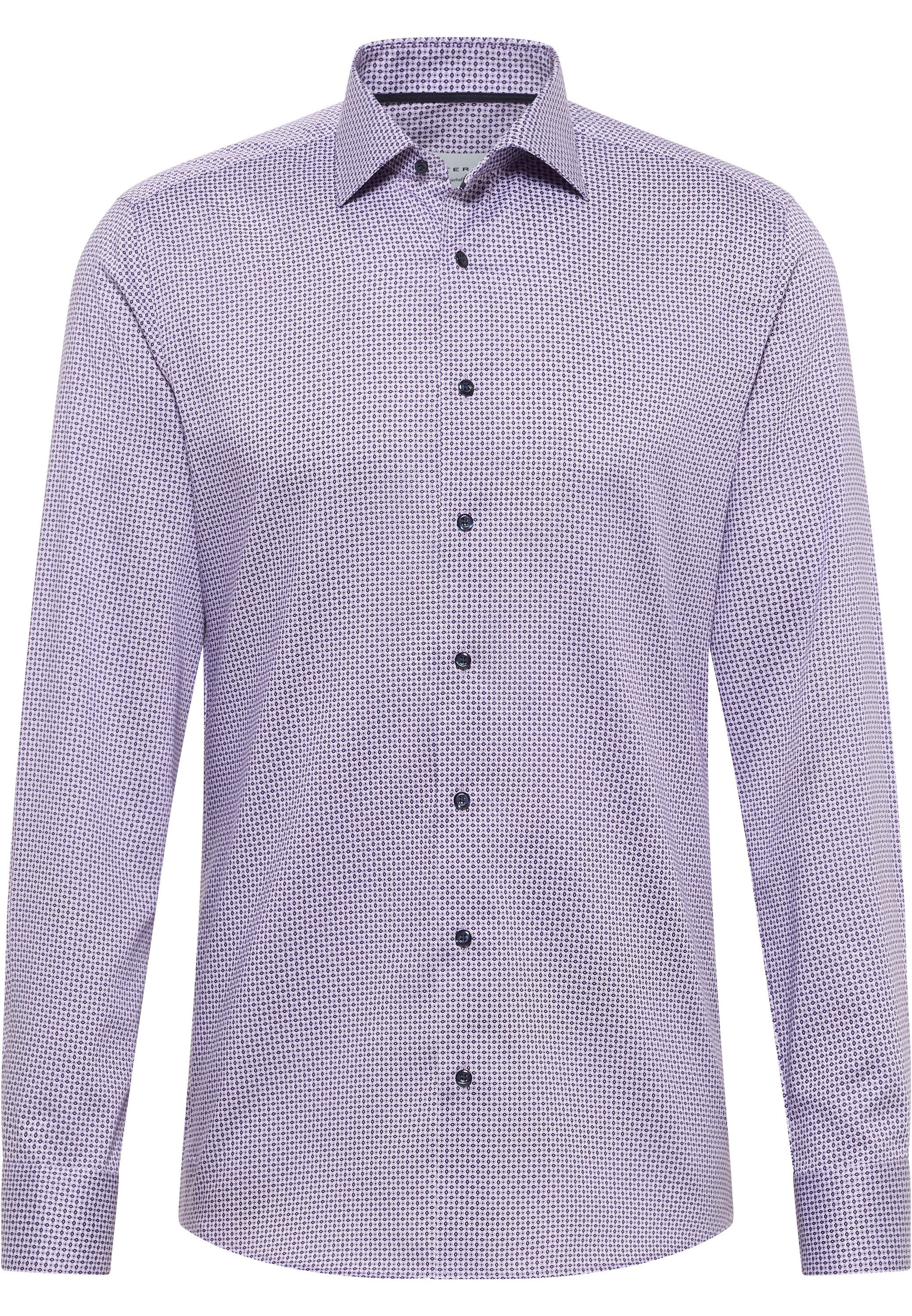 Eterna Overhemd met lange mouwen Slim fit NON IRON (strijkvrij)