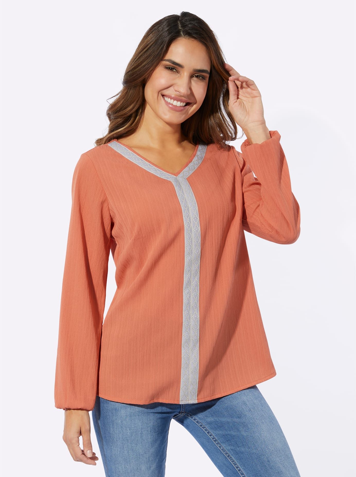 Classic Basics Lange blouse