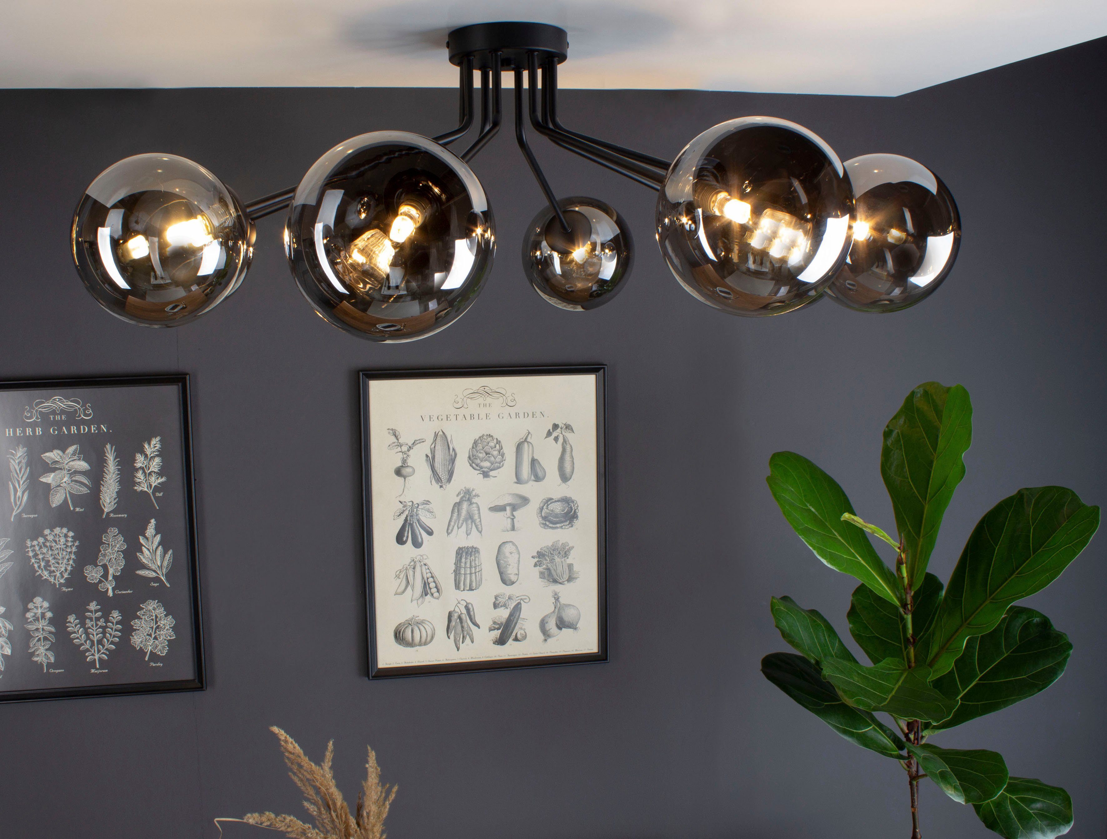ECO-LIGHT Plafondlamp Neptunus (1 stuk)