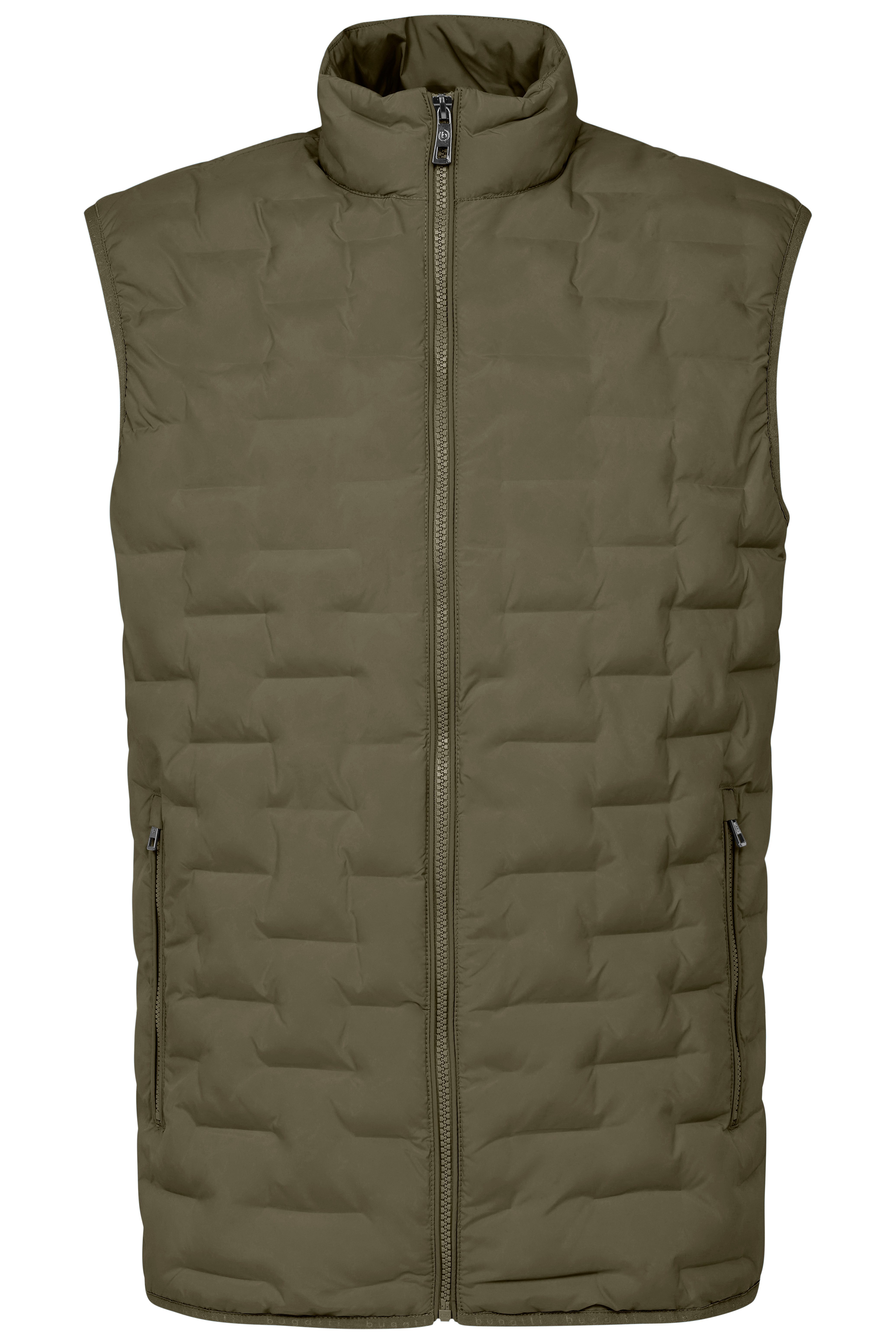 Bugatti Bodywarmer met staande kraag en ritssluiting