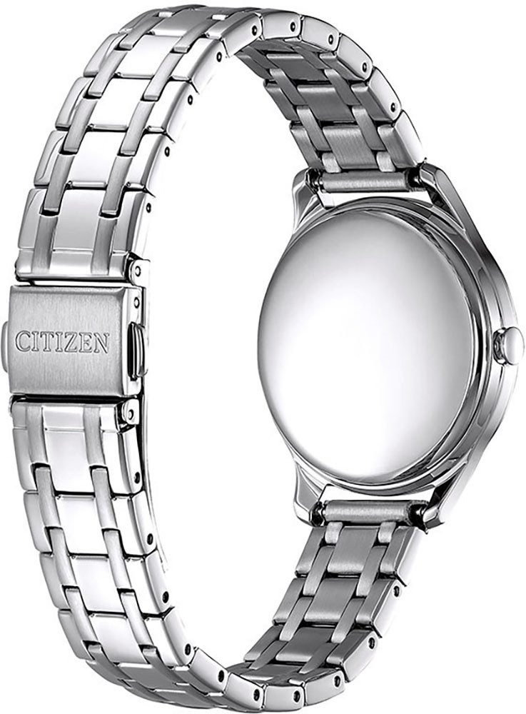 Citizen Solarhorloge EM0500-73L Horloge, dameshorloge, analoog, stalen armband