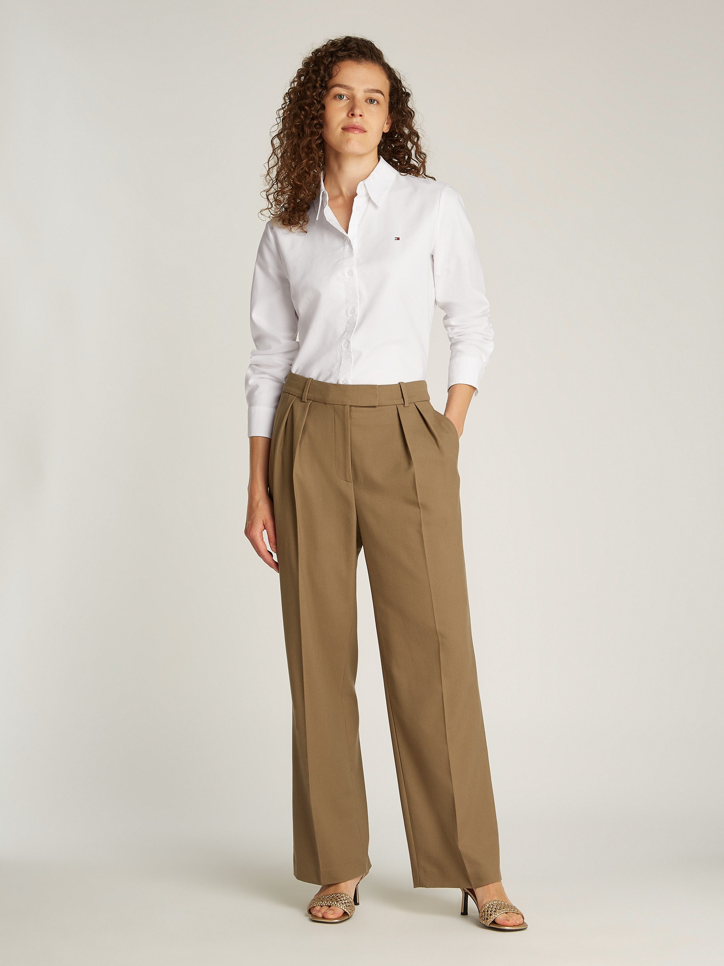 Tommy Hilfiger Overhemdblouse OXFORD RELAXED FIT SHIRT