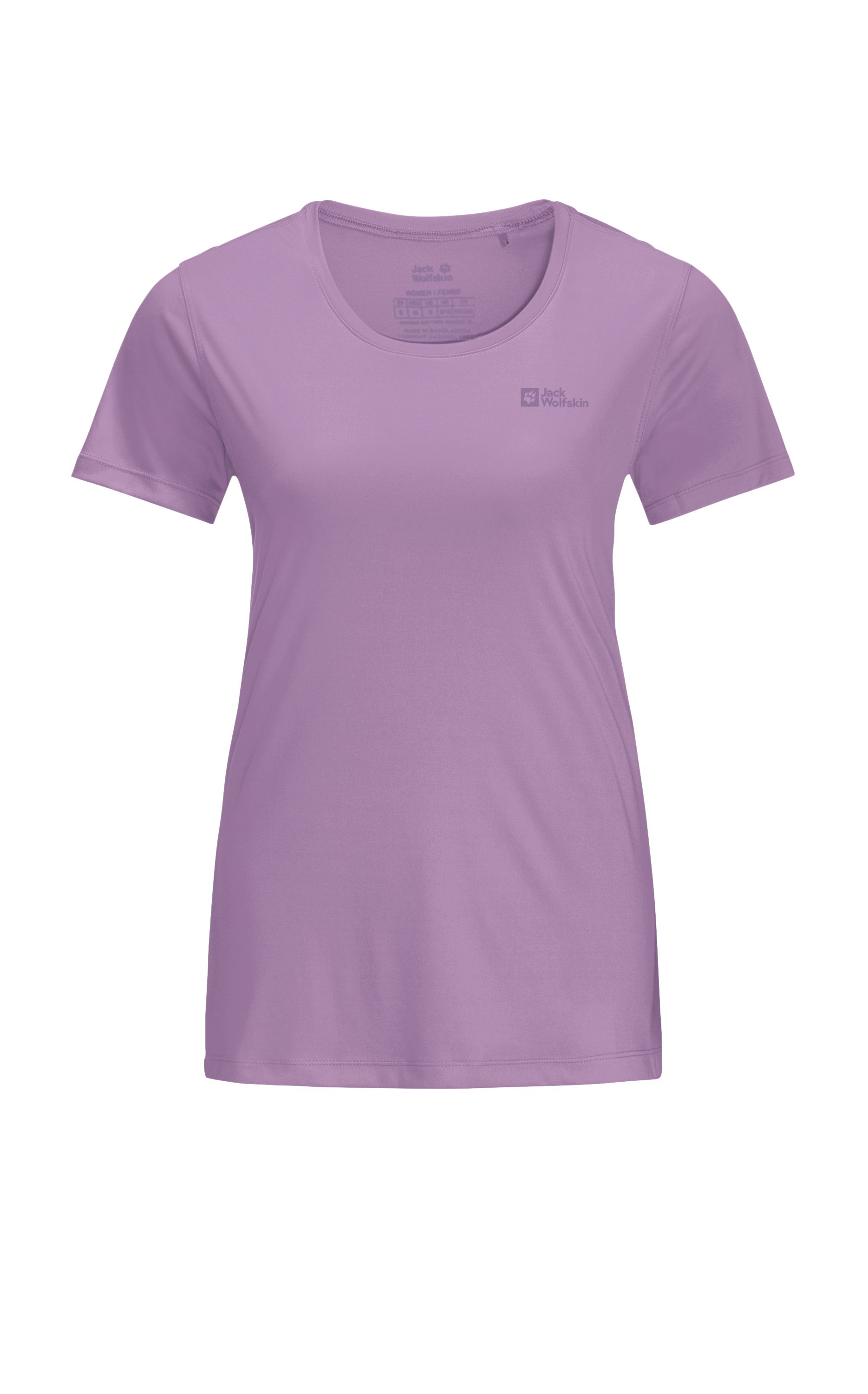 Jack Wolfskin T-shirt TECH T W met actief vochtbeheer en frisheidsfunctie