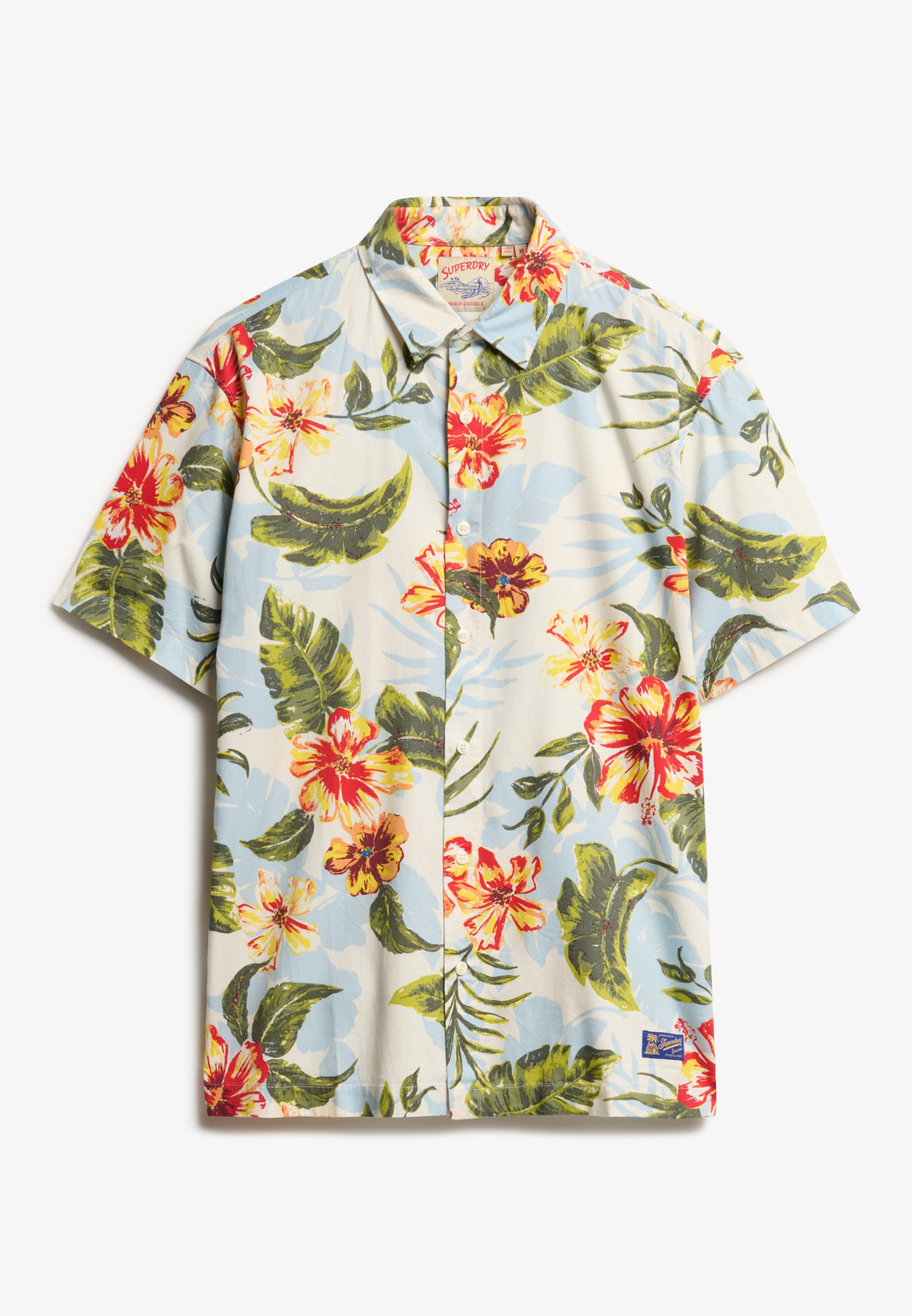 Superdry Overhemd met korte mouwen HAWAIIAN PRINT SHIRT