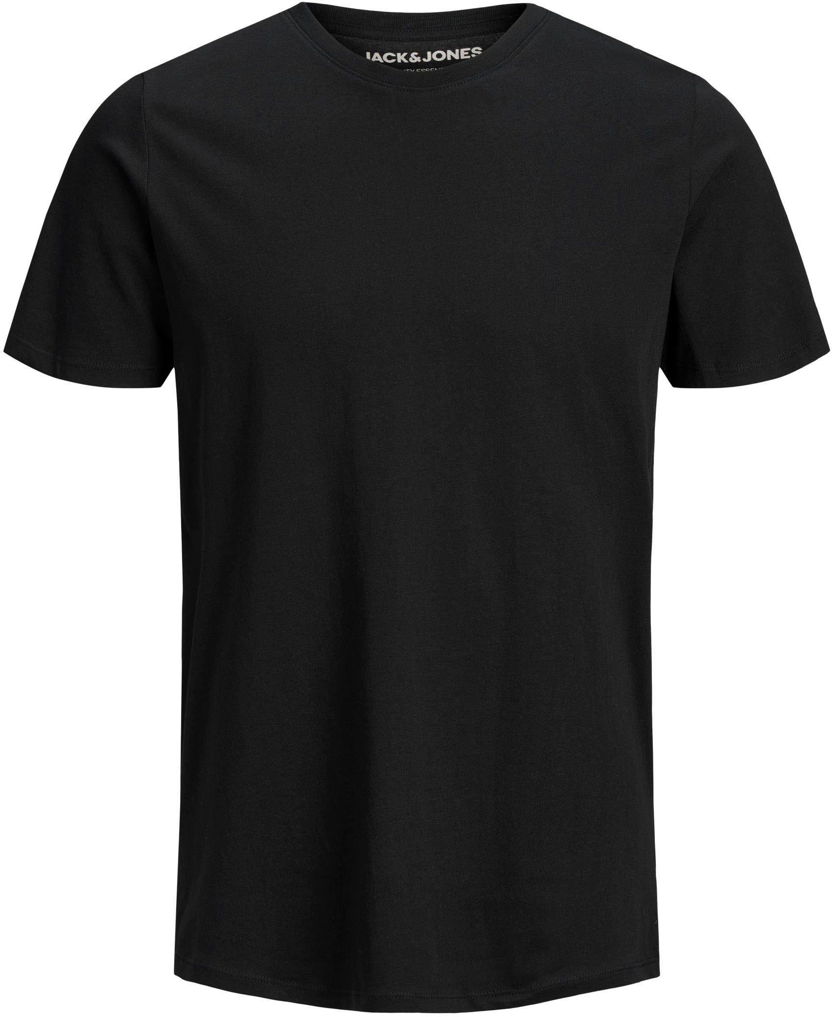 Jack & Jones Shirt met ronde hals JJEORGANIC BASIC TEE SS O-NE 3PK MP NOOS (set, 3-delig)