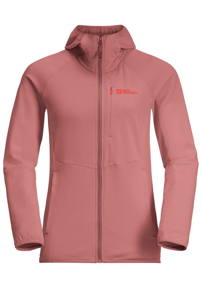 Jack Wolfskin Fleecejack KOLBENBERG HOODED FZ W