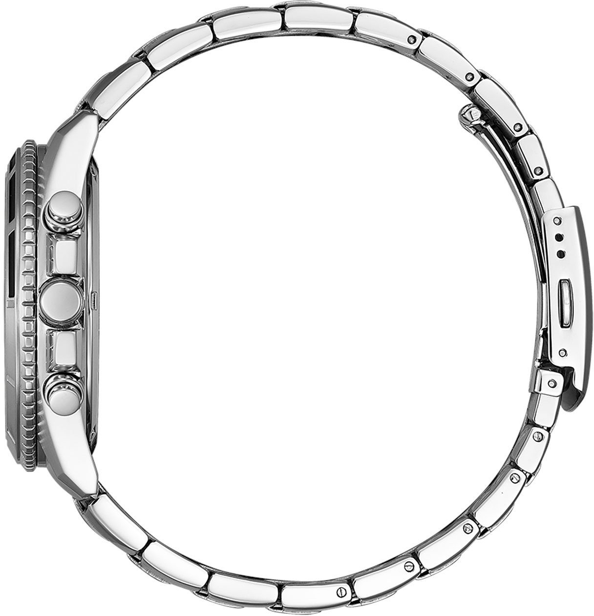Citizen Chronograaf AN8200-50A Horloge, quartzhorloge, herenhorloge, stalen armband
