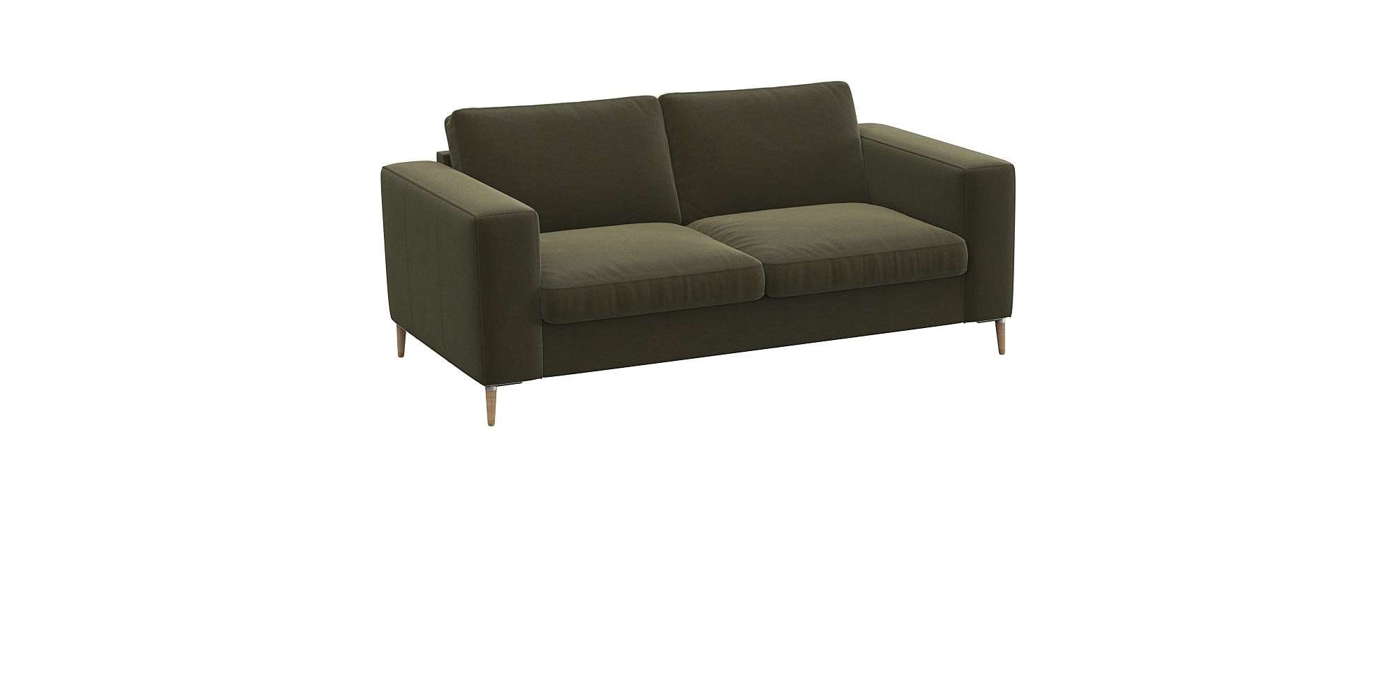 FLEXLUX 2-zitsbank Fiore designsofa, comfortabel en gezellig door hoogwaardige zitconstructie