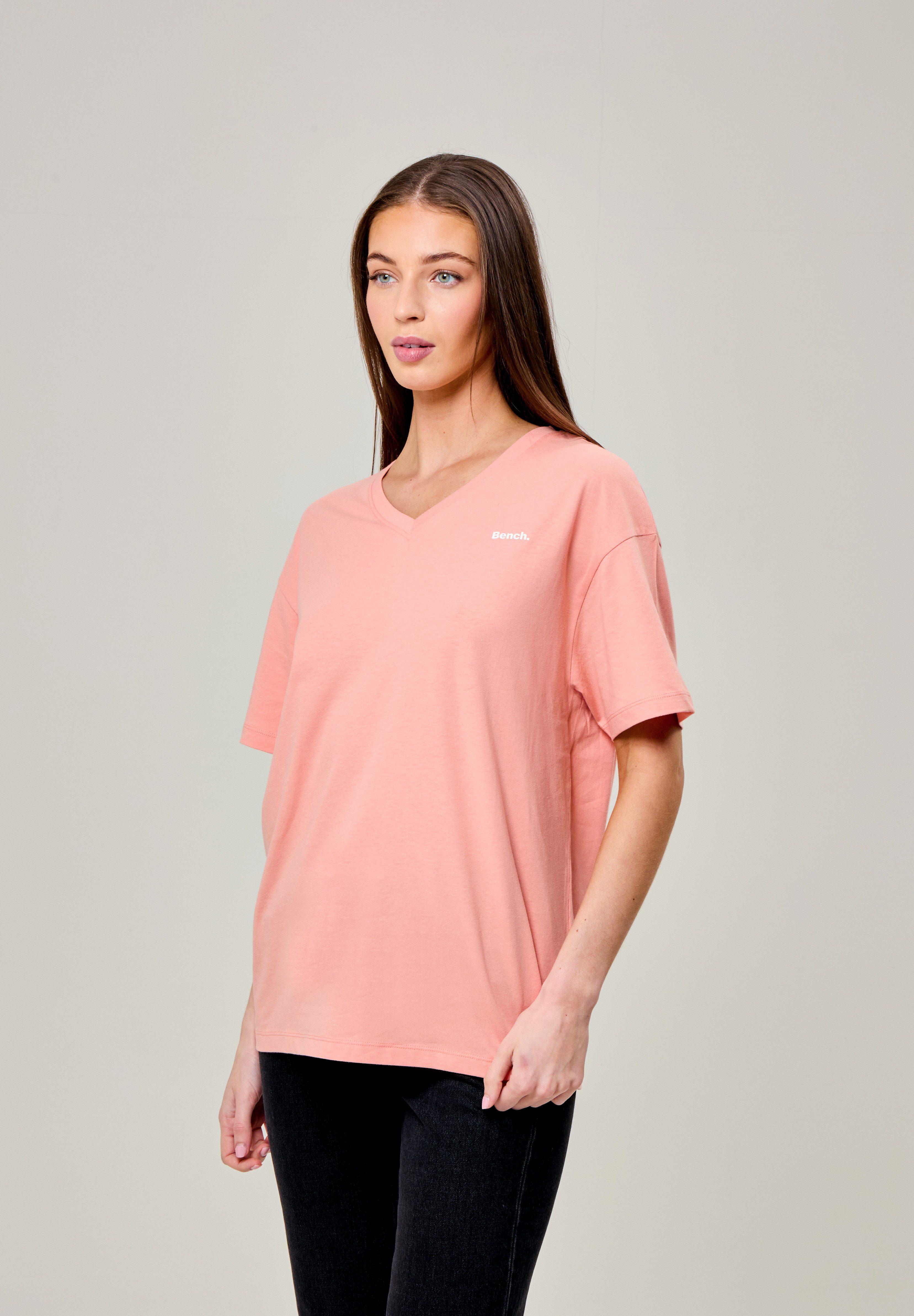 Bench. Shirt met V-hals HAIZEL