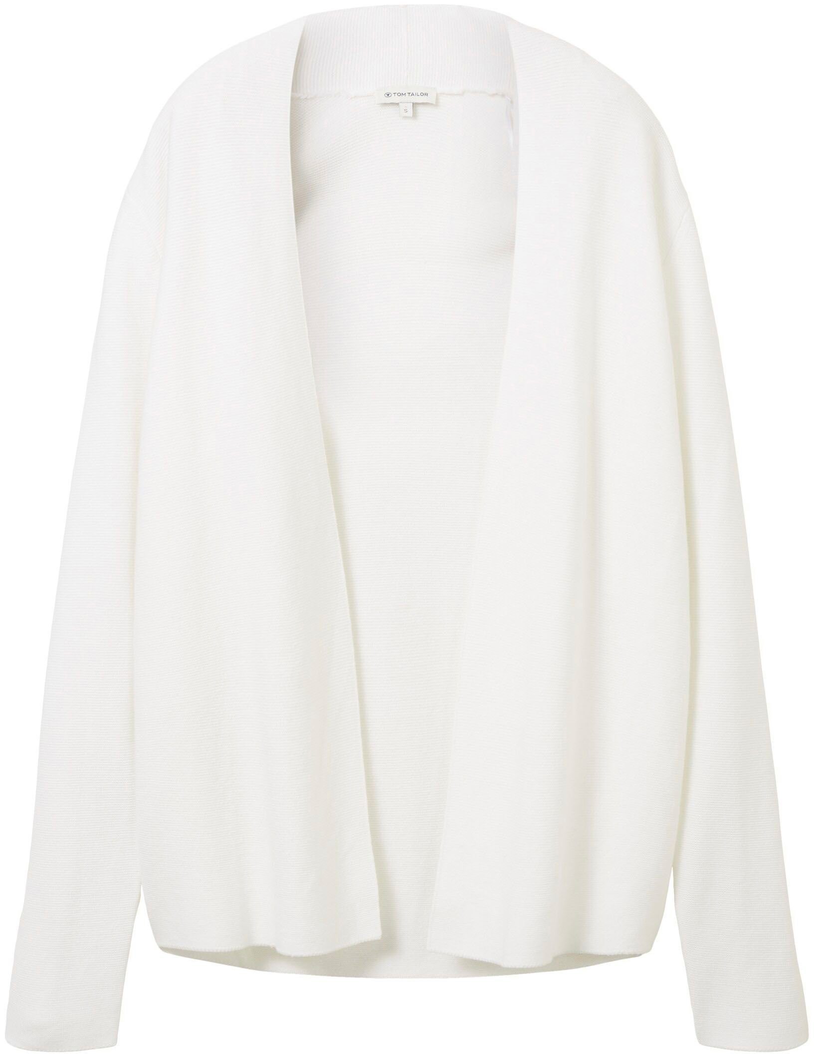 Tom Tailor Cardigan met een fijne structuur