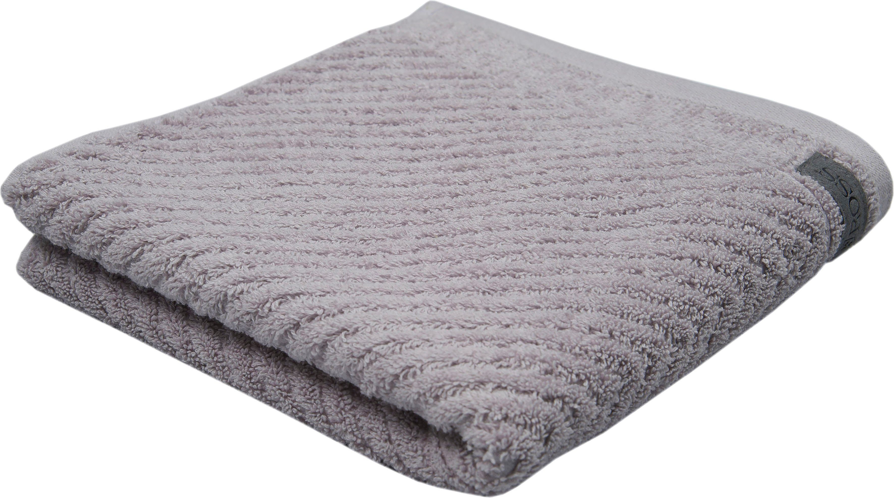 ROSS Handdoek Smart Uni-rib met velourslabel (2 stuks)