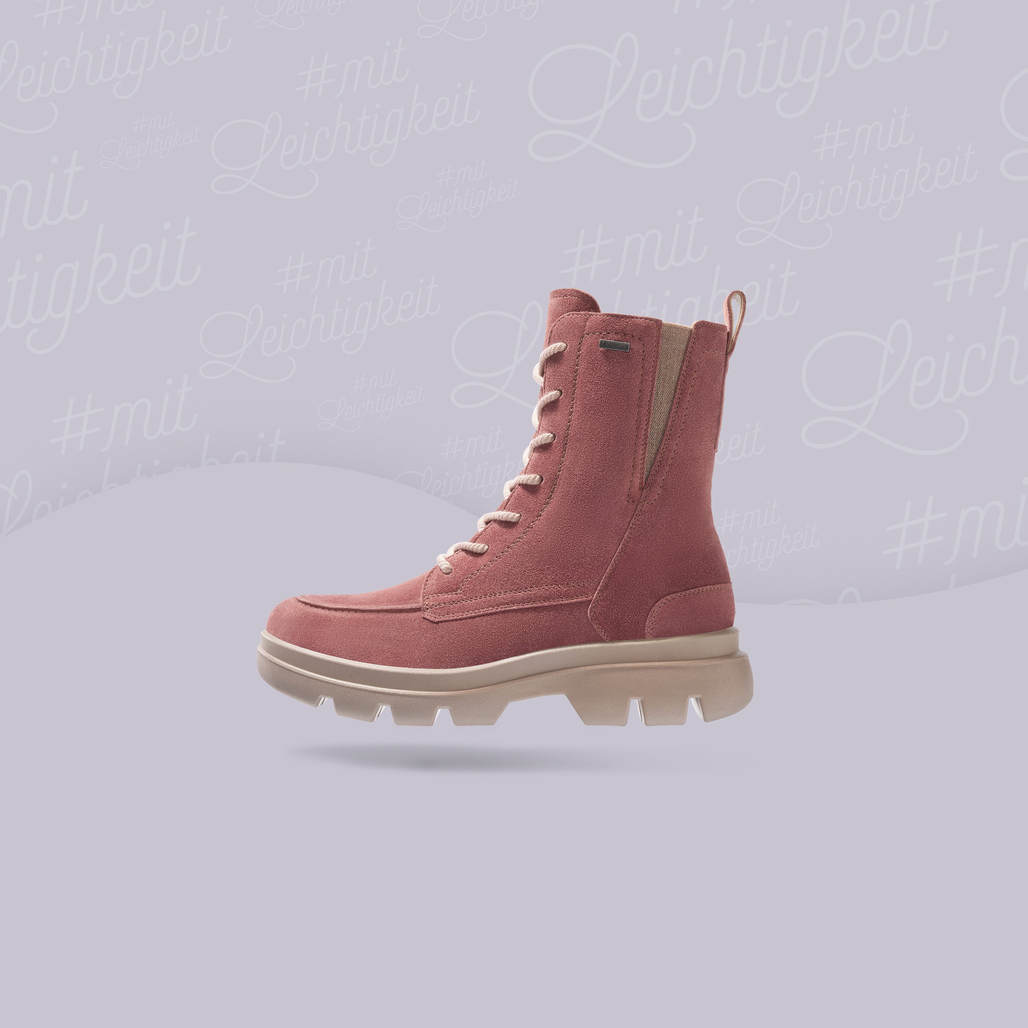 Legero Winterlaarzen Fawn Plateau laarzen, veterschoenen, chunky boots met plateauzool