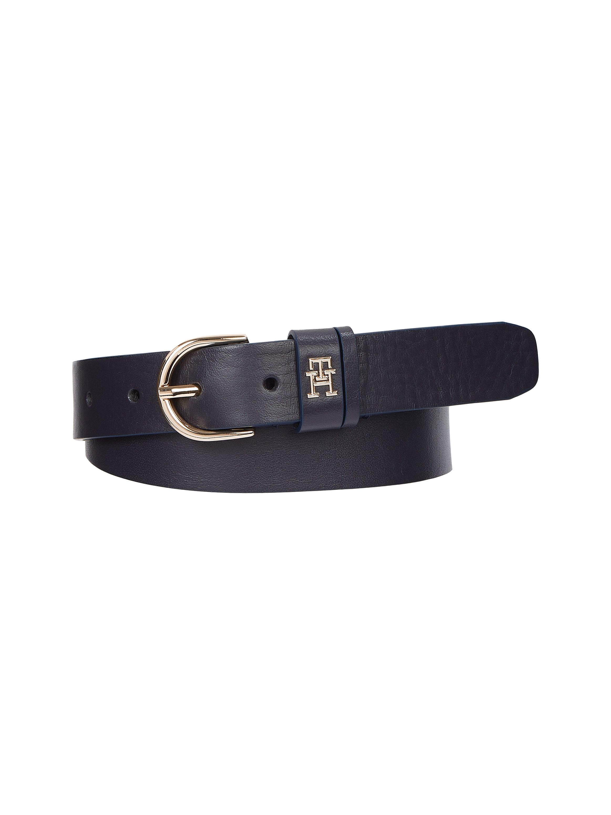 Tommy Hilfiger Leren riem Essential Effortless 2.5 cm met elegant afgeronde sluiting