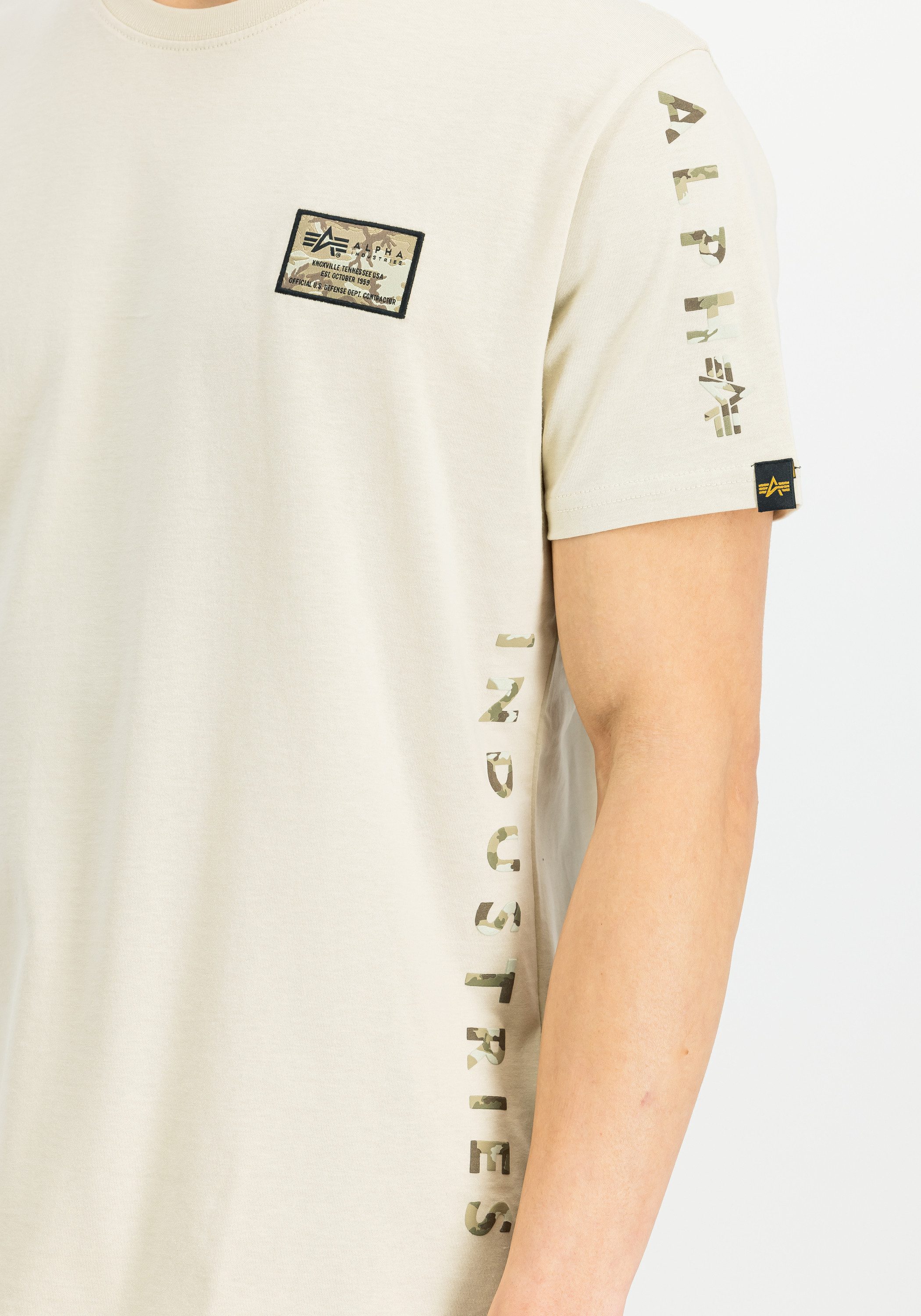 Alpha Industries T-shirt Alpha Industries Men - T-Shirts Camo Sleeve T