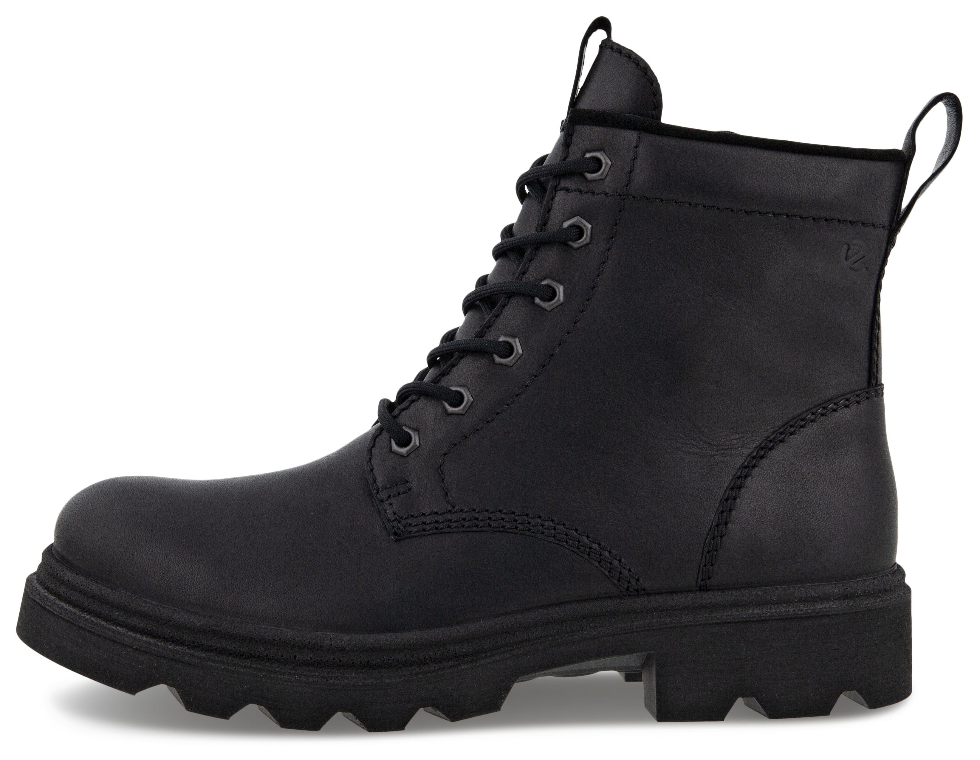 Ecco Hoge veterschoenen GRAINER M ankle boot, worker boots, winter boots, with two pull tabs