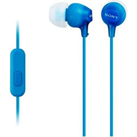 MDR-EX15AP in-ear hoofdtelefoon, Blauw