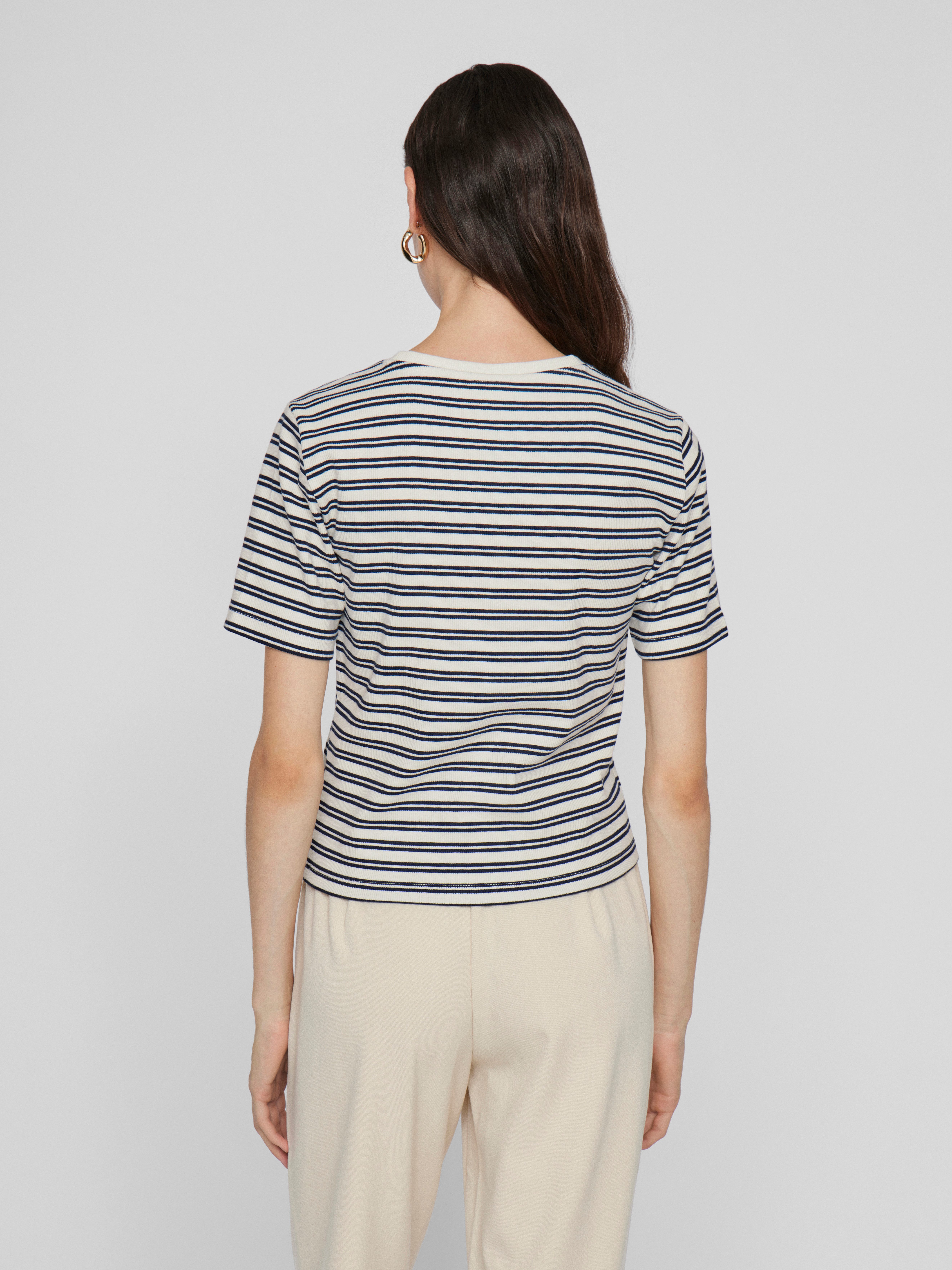 Vila Shirt met korte mouwen VISOLA S/S T-SHIRT - NOOS