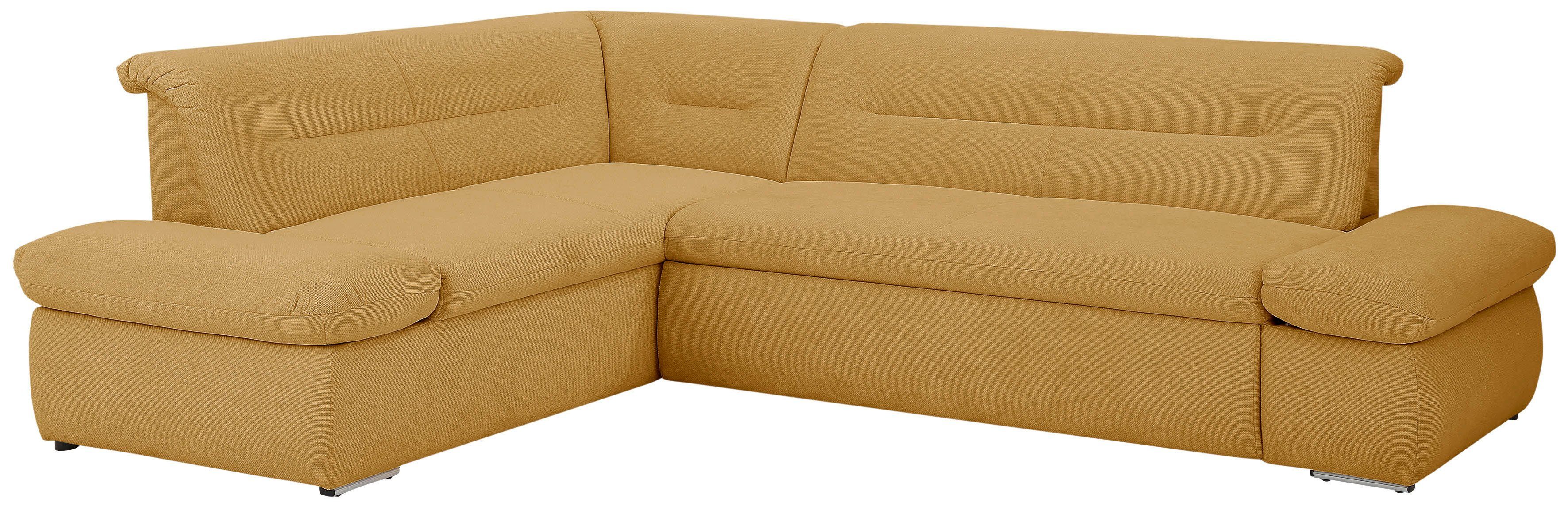 INOSIGN Hoekbank Avesa L-vorm Naar keuze met arm- en slaapfunctie, bxdxh: 275x211x80 cm