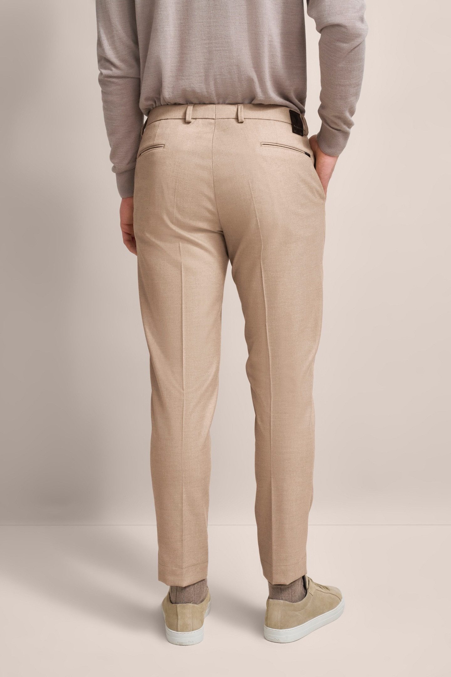 Bugatti Stoffen broek met moderne vorm