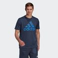 adidas t-shirt season tee blauw