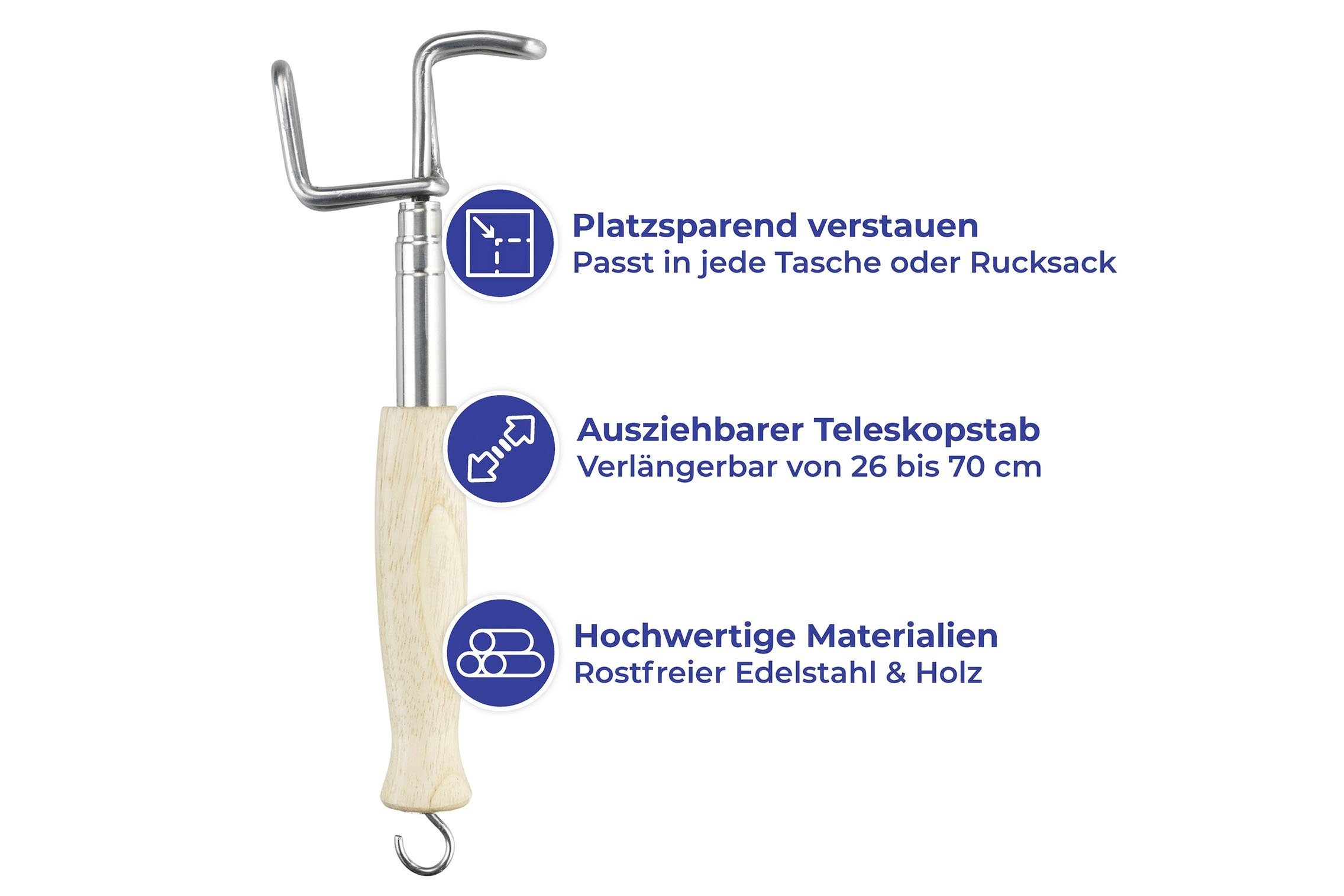 Maximex Aantrekhulp Teleskop-Anziehhilfe