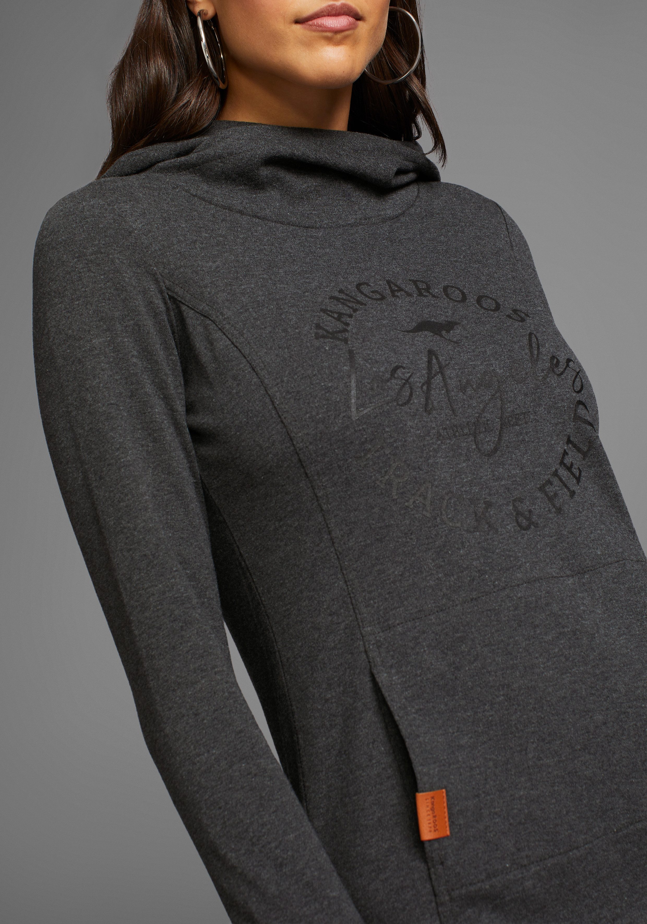 KangaROOS Sweatjurk met borstprint