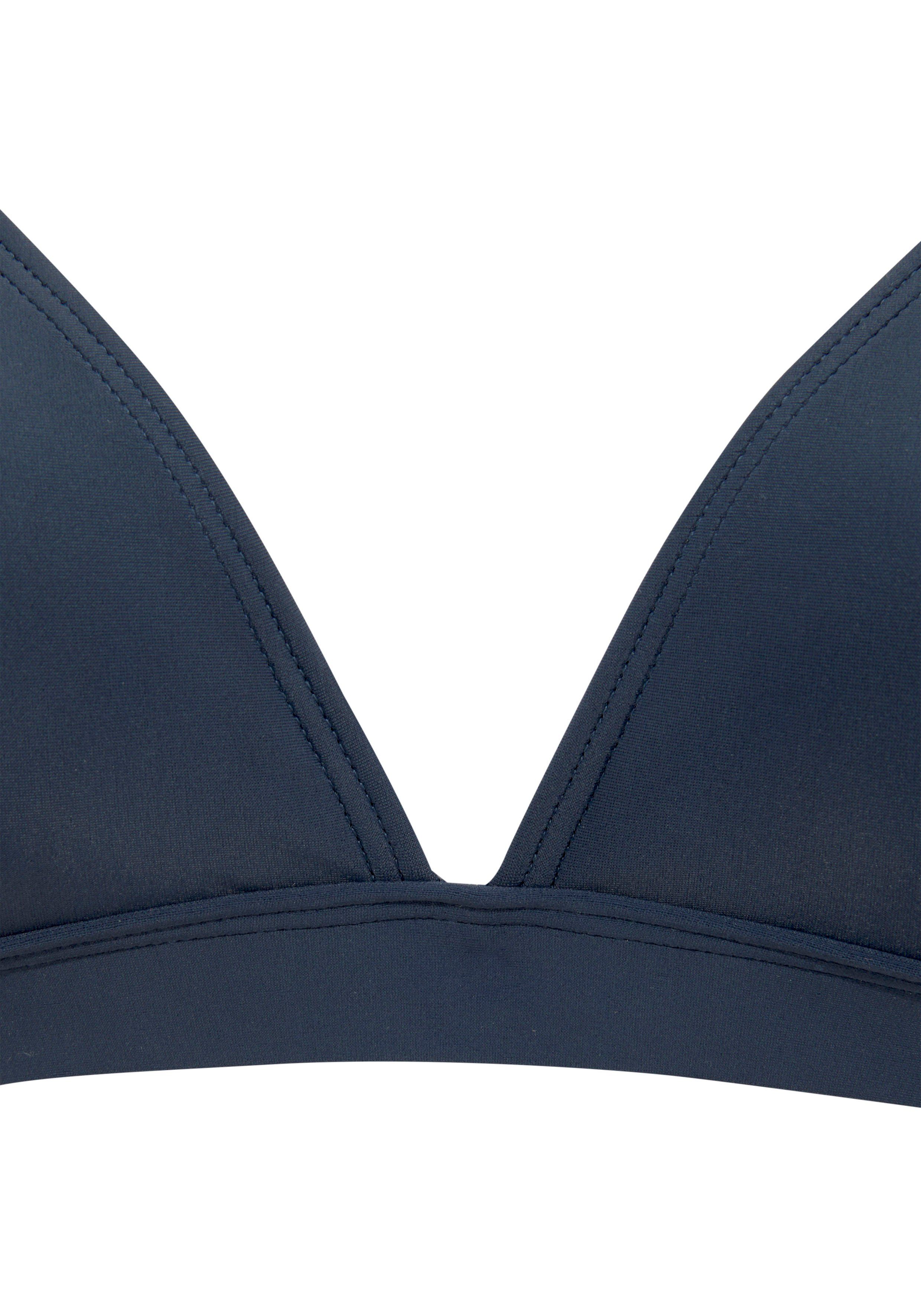 active by Lascana Triangel-bikinitop Wind met contrastdetails