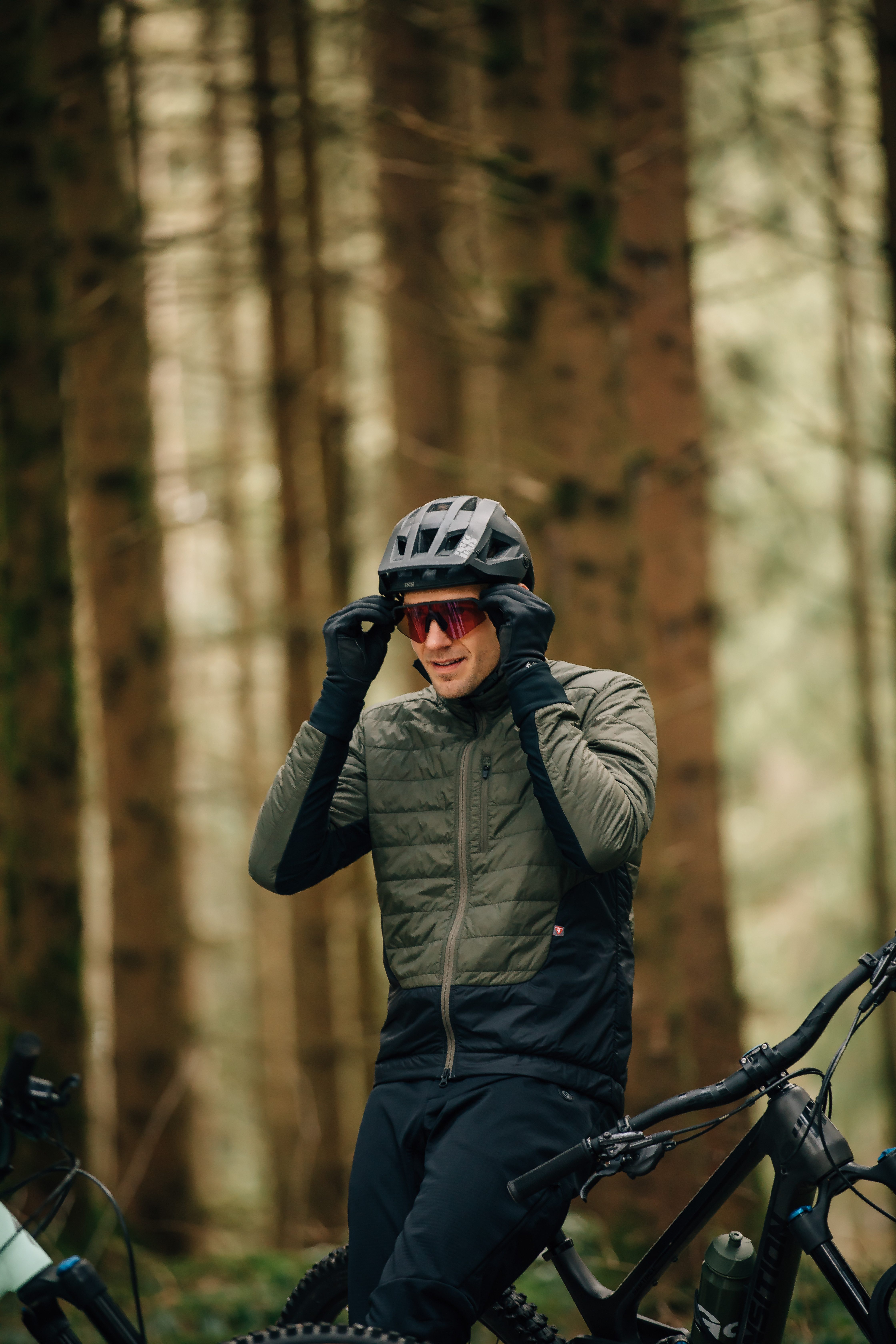 Gonso Fietsjack Trail Jacket Primaloft M Heren fietsjack warm en ademend Primaloft-jack