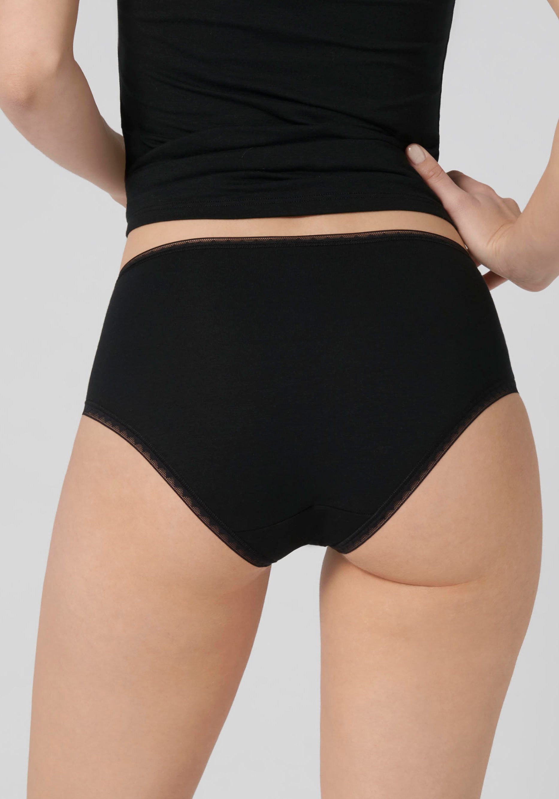 Sloggi Slip GO Midi C2P zachte kantdetails (2 stuks, Set van 2)