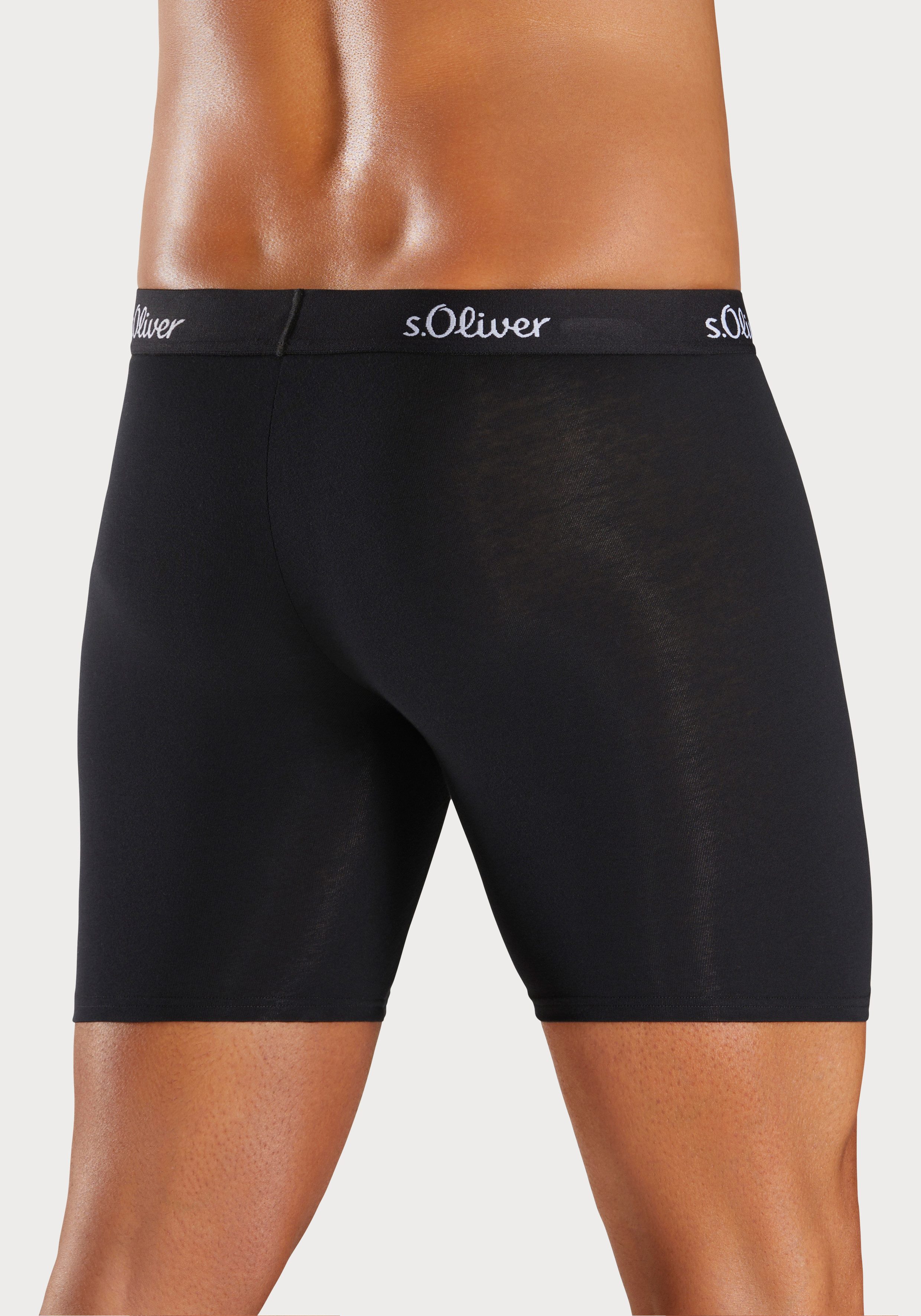 s.Oliver RED LABEL Beachwear Boxershort voor heren (set 3 stuks)