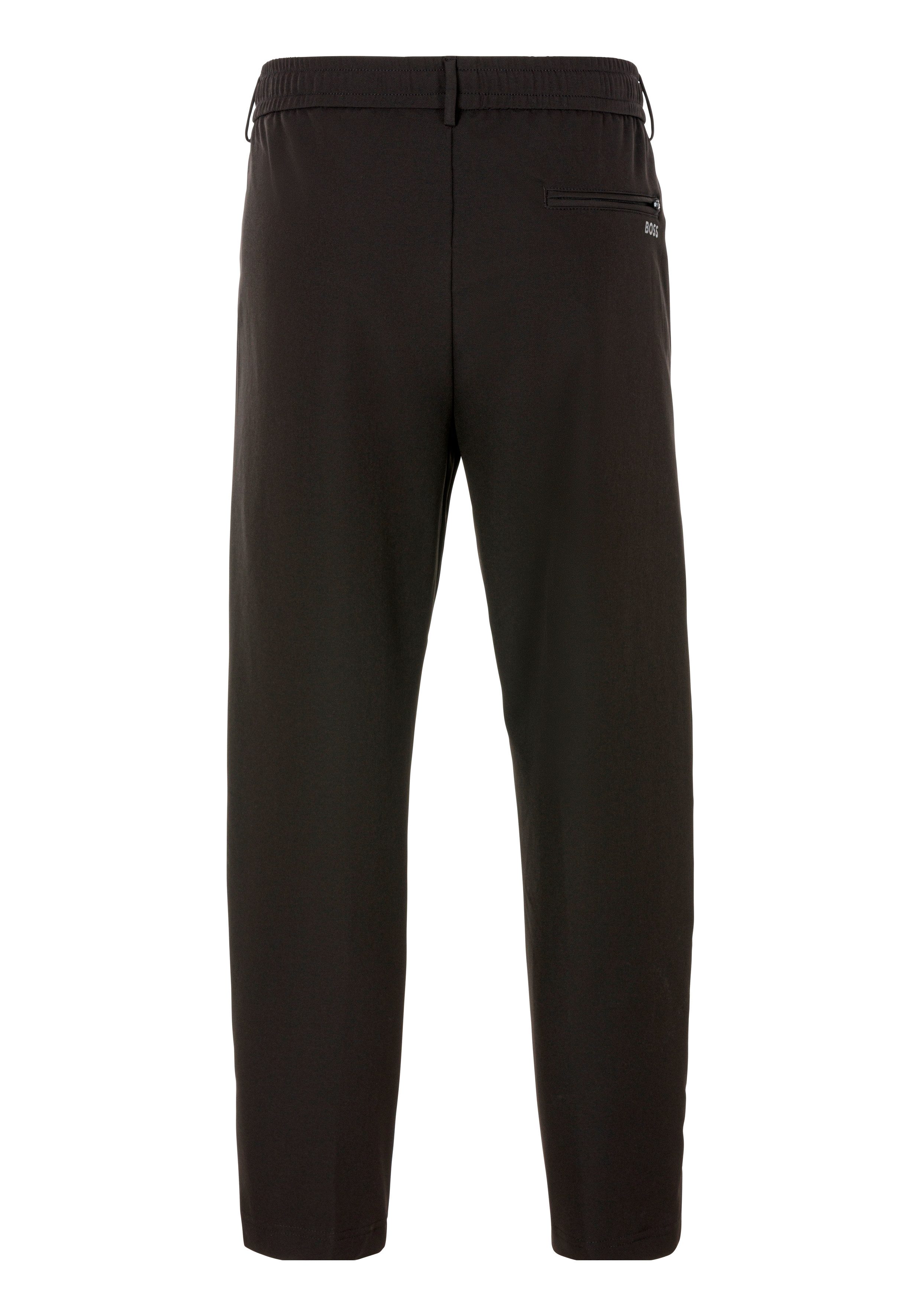 BOSS GREEN Geweven broek T_Convert-Pleat met trekkoord en merklabel