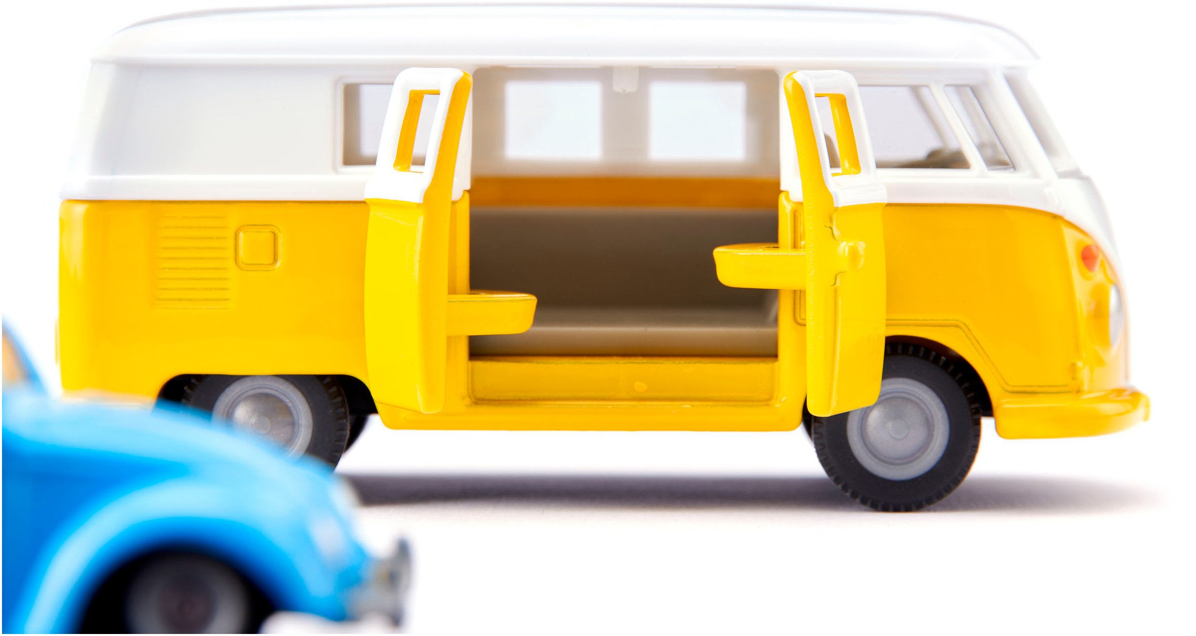 Siku Speelgoed-bus Siku Super, VW T1 met aanhanger en VW Kever (2567)