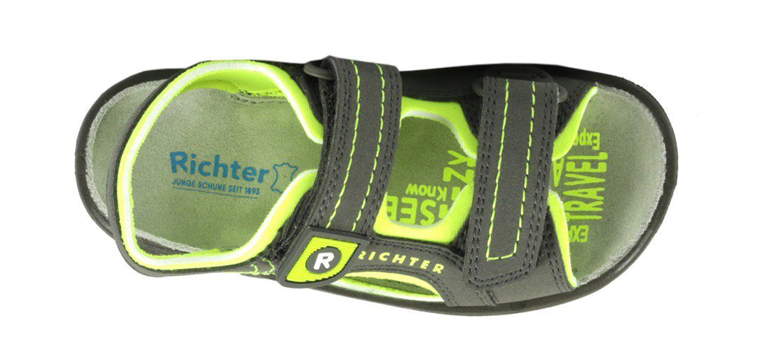 Richter Sandalen , zomerschoen, klittenbandschoen, sandaal, met zacht leren voetbed