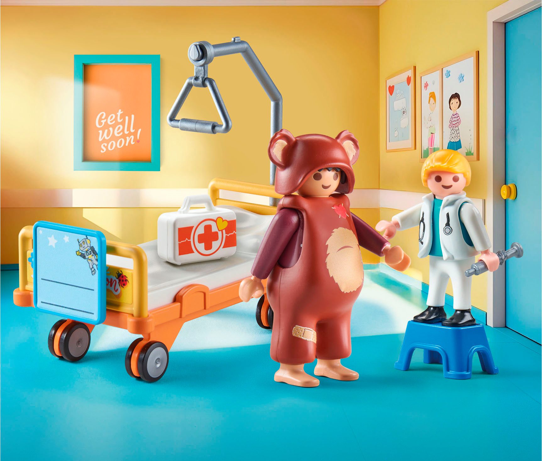 Playmobil® Constructie-speelset Gute Besserung (71966), Playmobil Gift Set (24-delig)