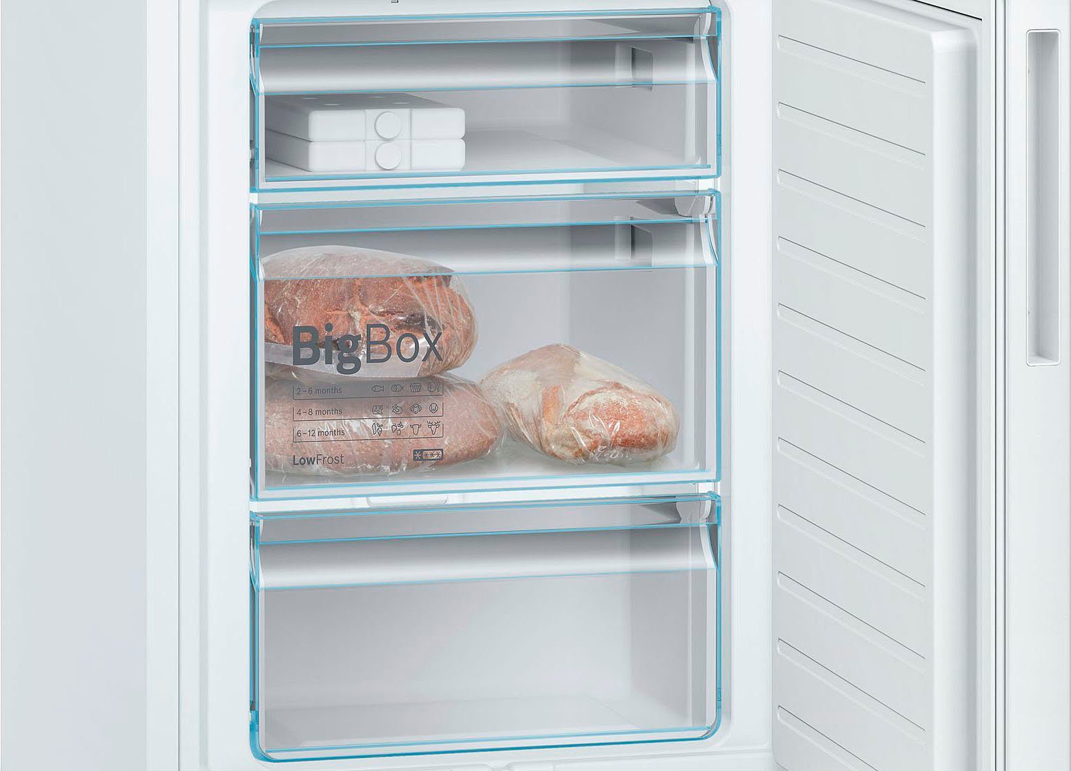 BOSCH Koel-vriescombinatie KGE39ALCA